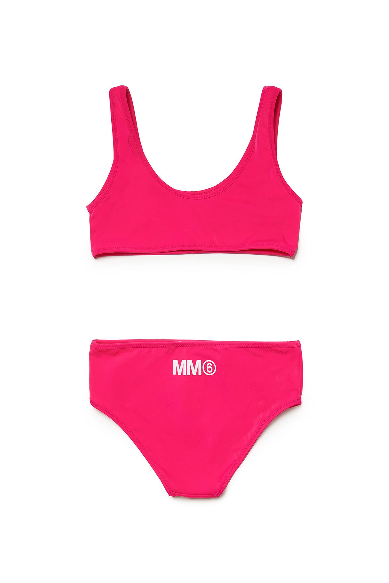 Costume bikini in lycra con logo MM6 Costume bikini in lycra con logo MM6