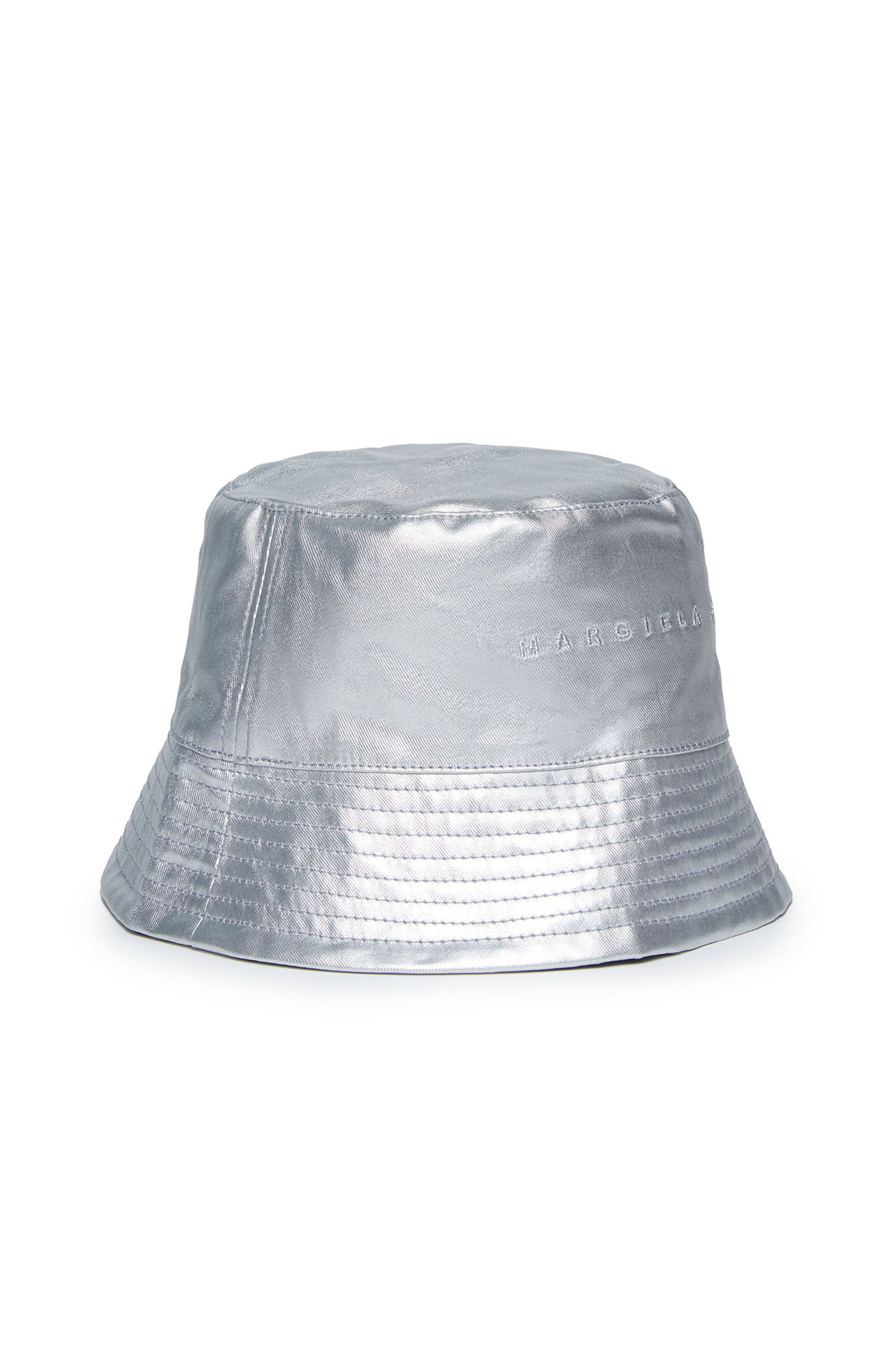 Sombrero de pescador efecto metálico