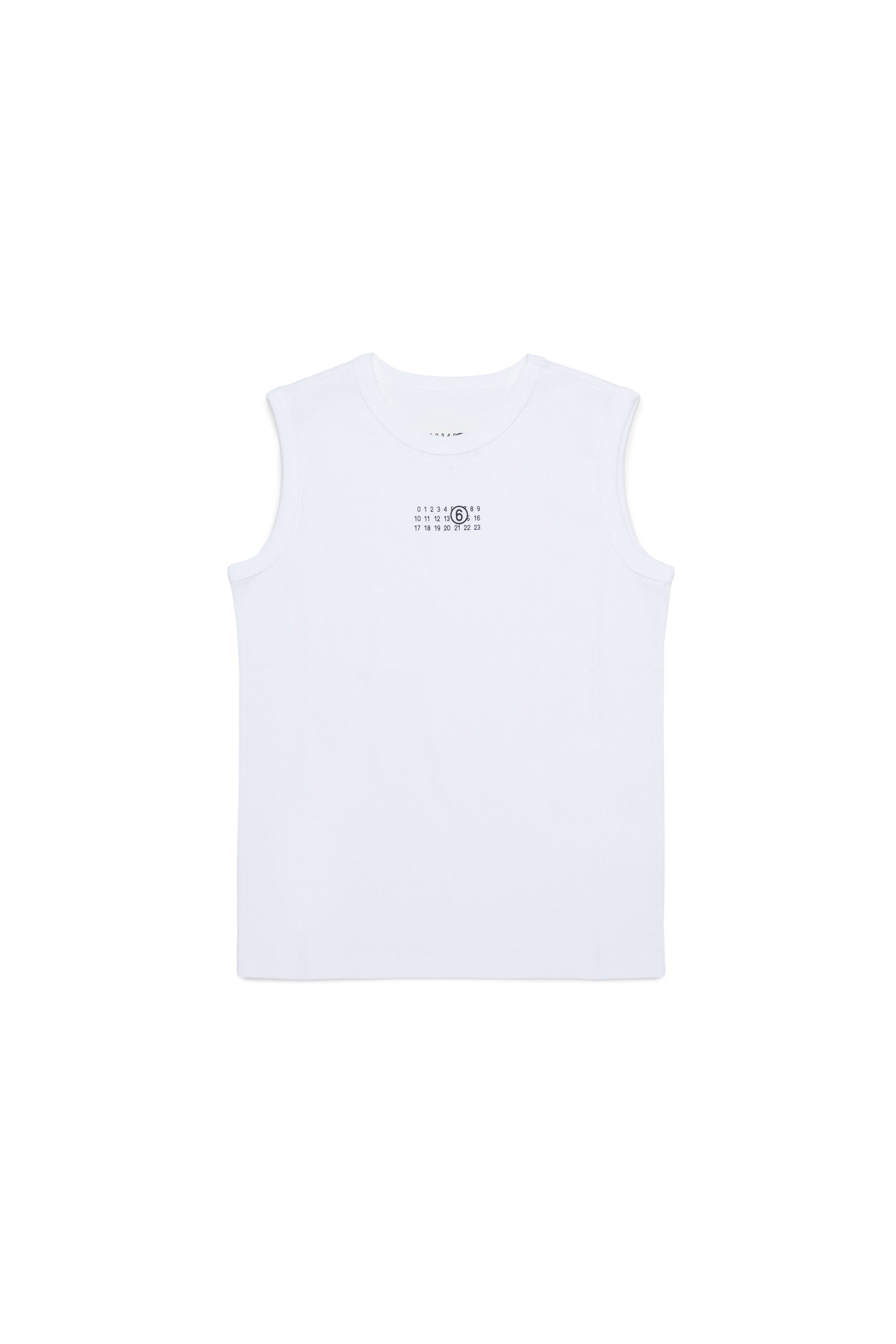 Ärmelloses T-Shirt mit Logo