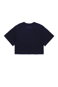 T-shirt cropped con numeric logo