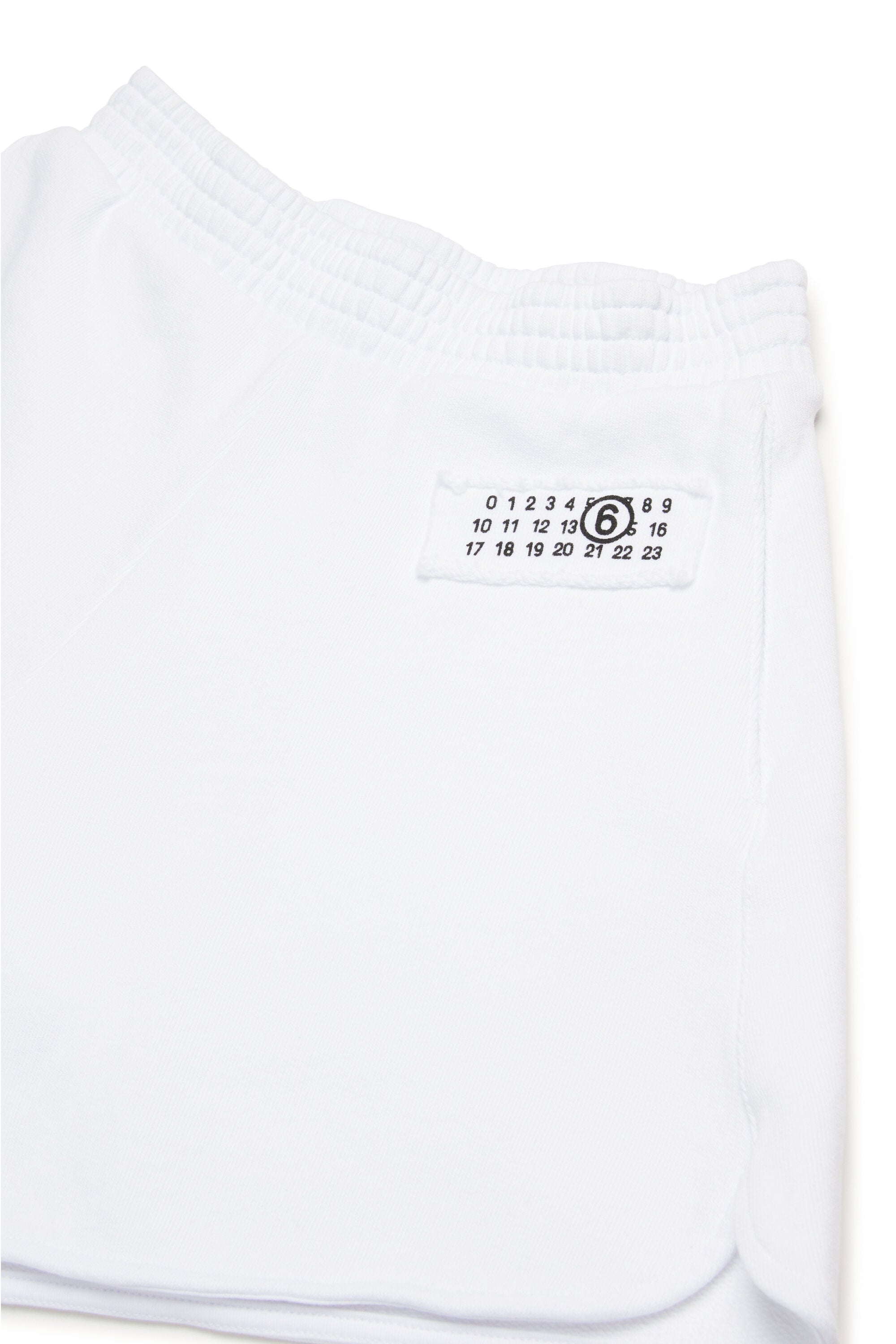 Shorts in felpa con numeric logo