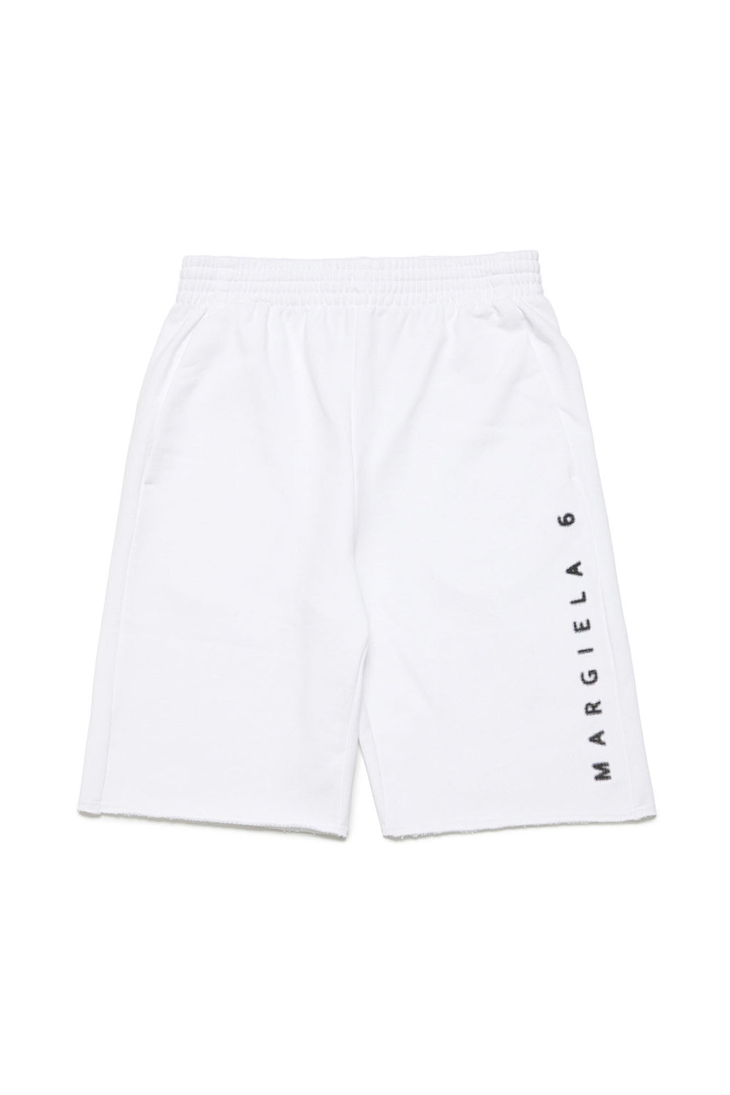 Shorts in felpa con logo pixel effect