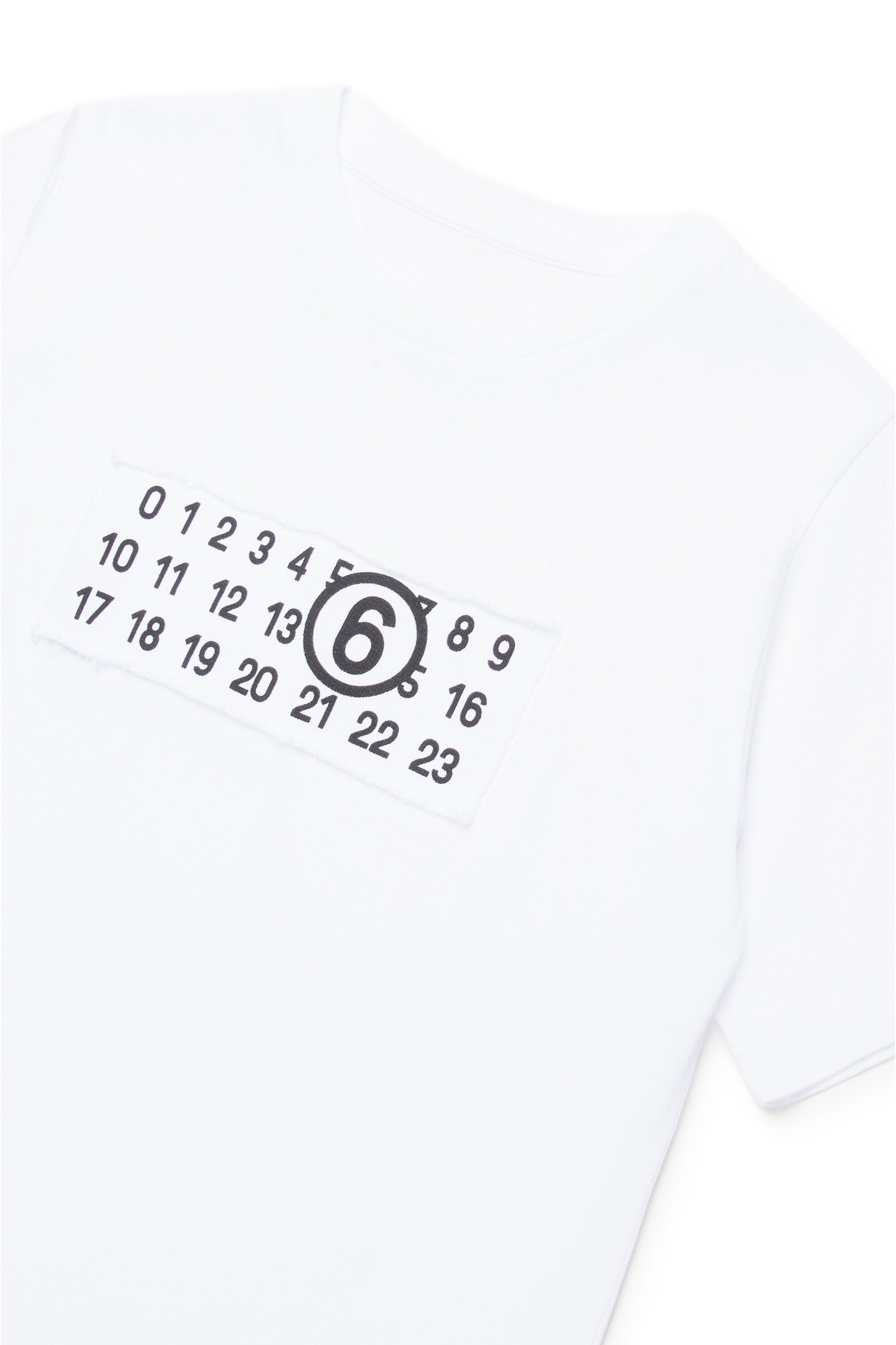 T-shirt branded with numeric logo