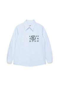 Camicia in popeline con Numeric logo