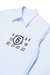 Camicia in popeline con Numeric logo