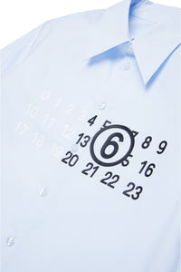 Camicia in popeline con Numeric logo