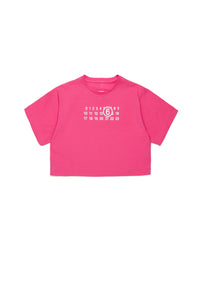 T-shirt cropped con Numeric logo