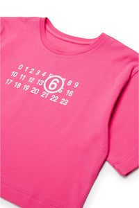 Cropped T-shirt with Numeric logo