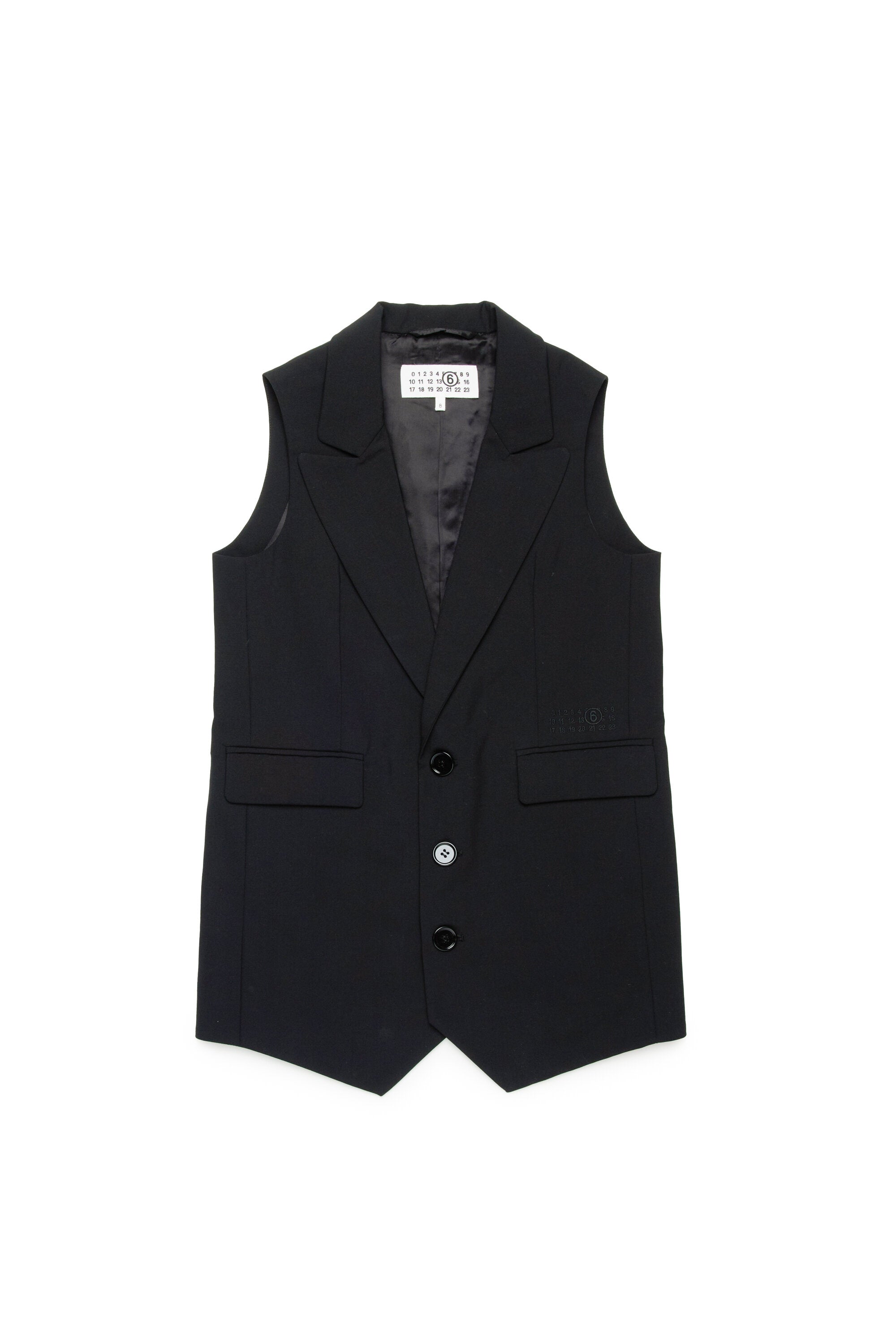 MM6 teen's formal gilet in cool wool | BRAVE KID