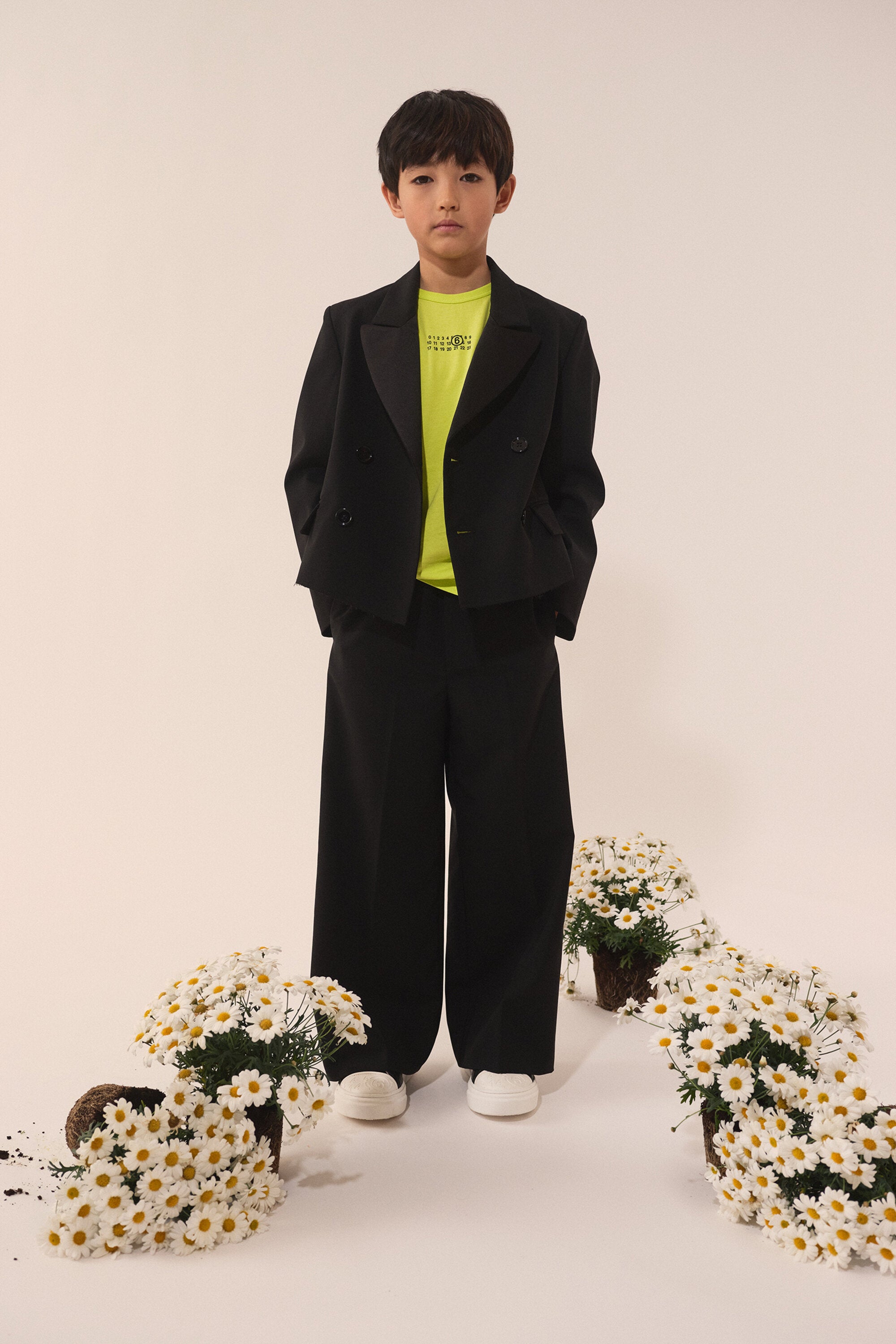 Giacca blazer doppiopetto in fresco di lana