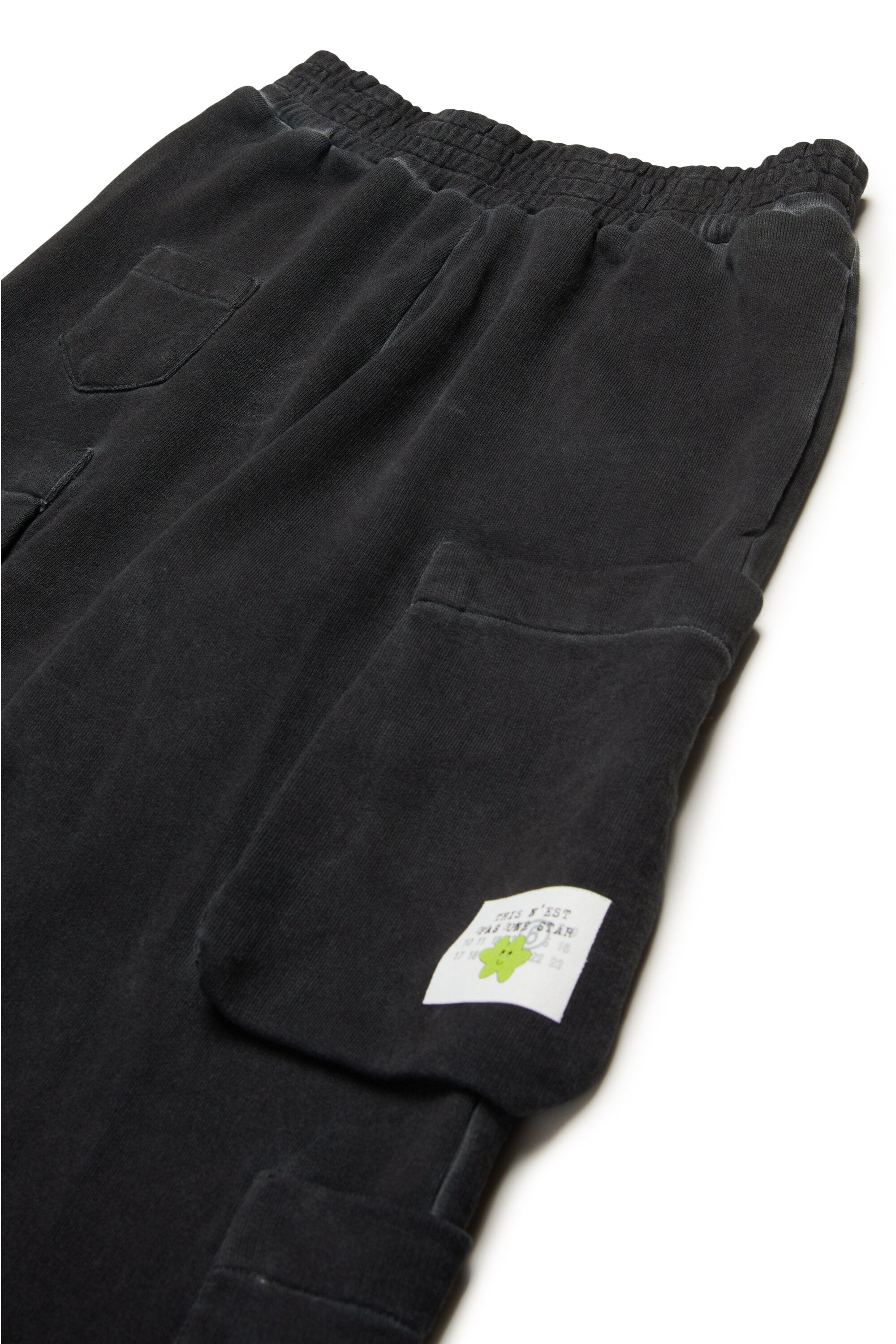 Fleece cargo pants
