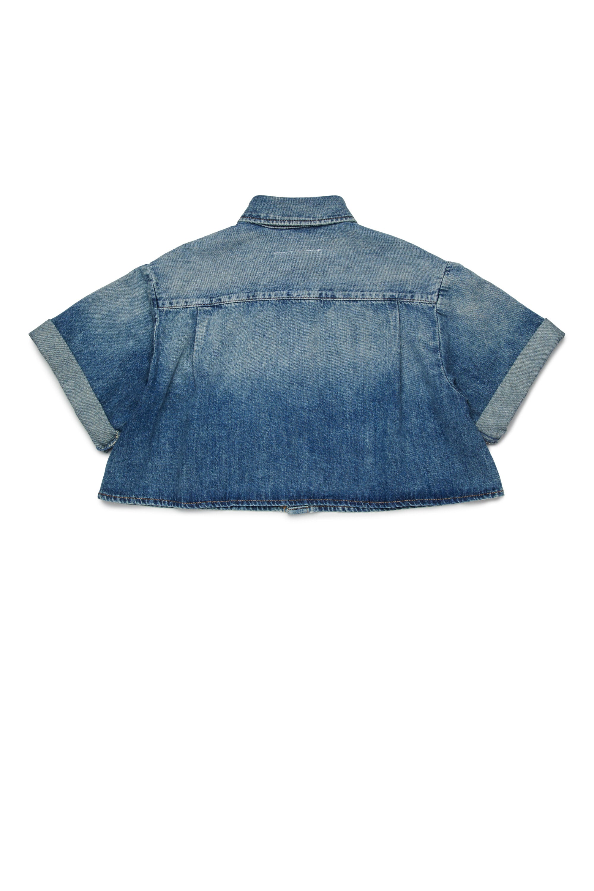 Denimhemd mit Logo