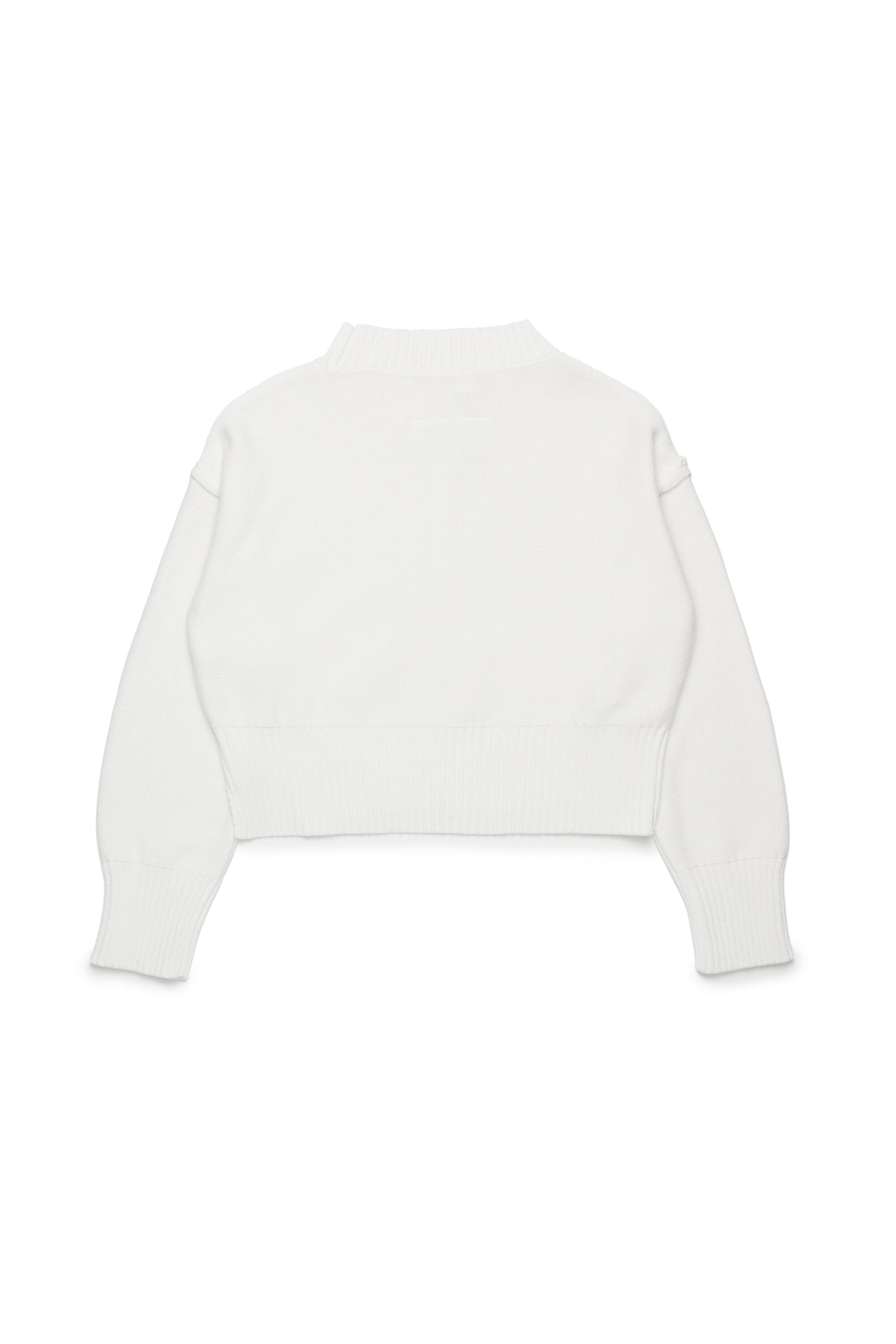 Pullover in maglia con rotture