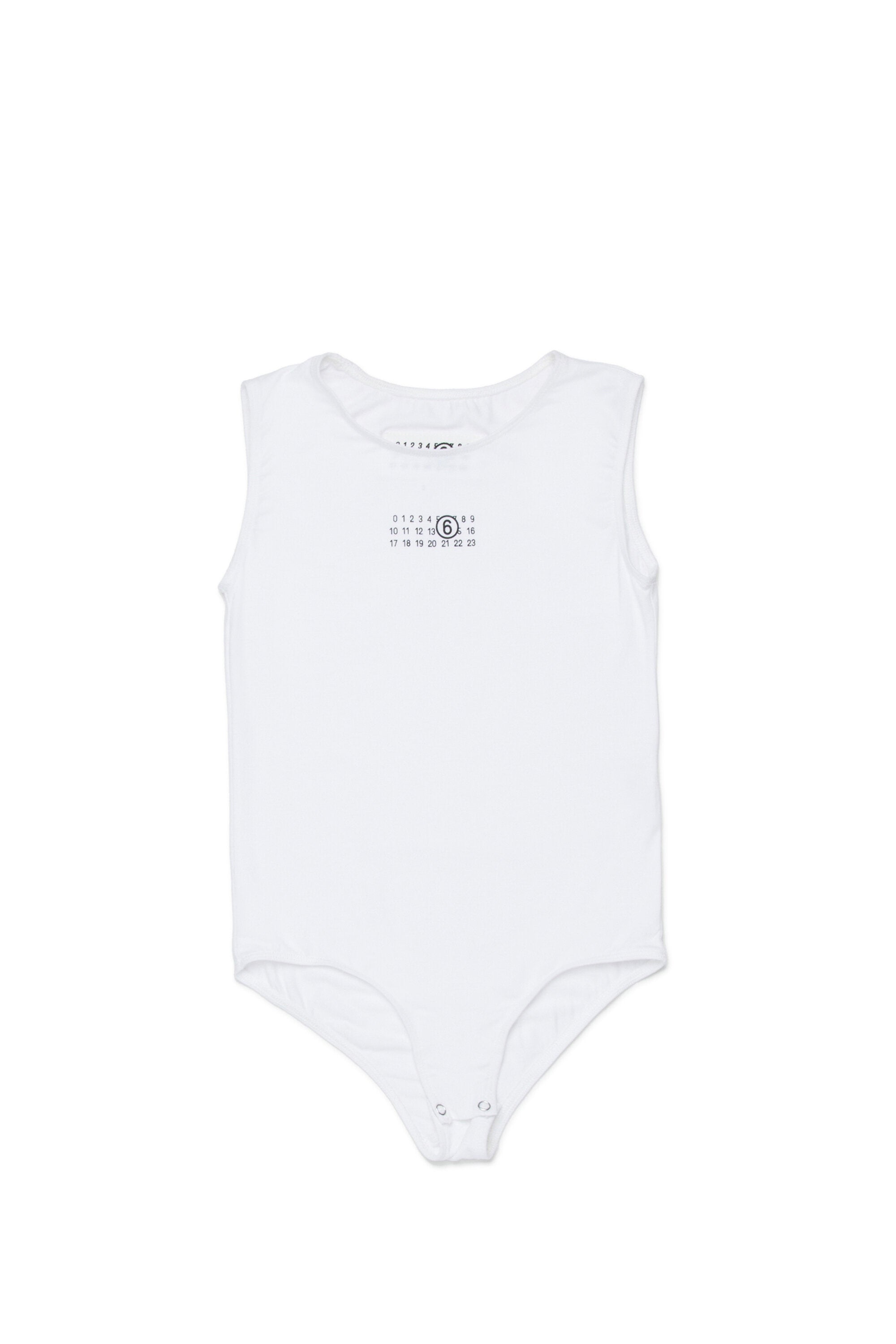 Body aus Stretch-Jersey mit Numeric logo