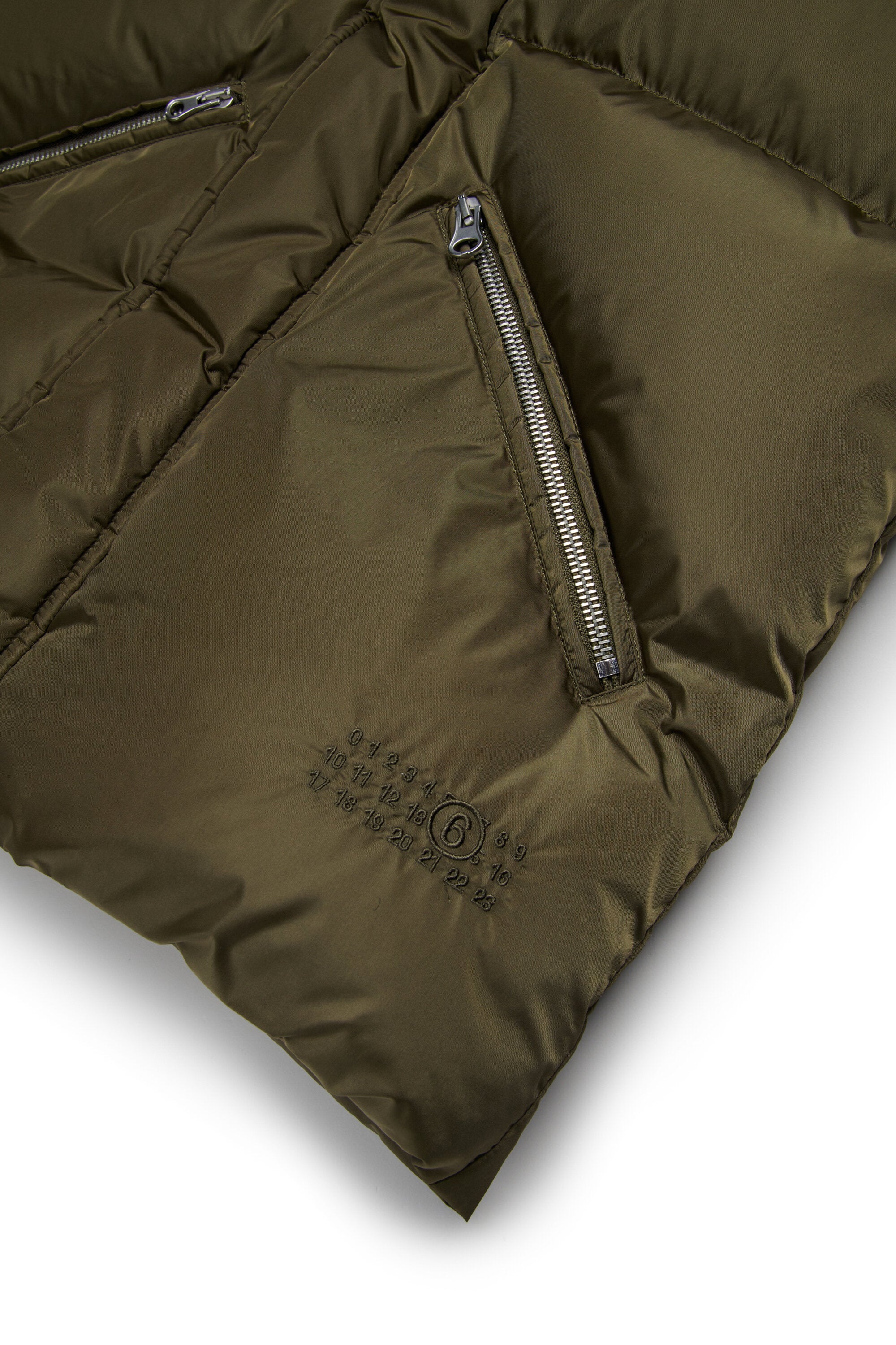 Chaleco acolchado con cremallera