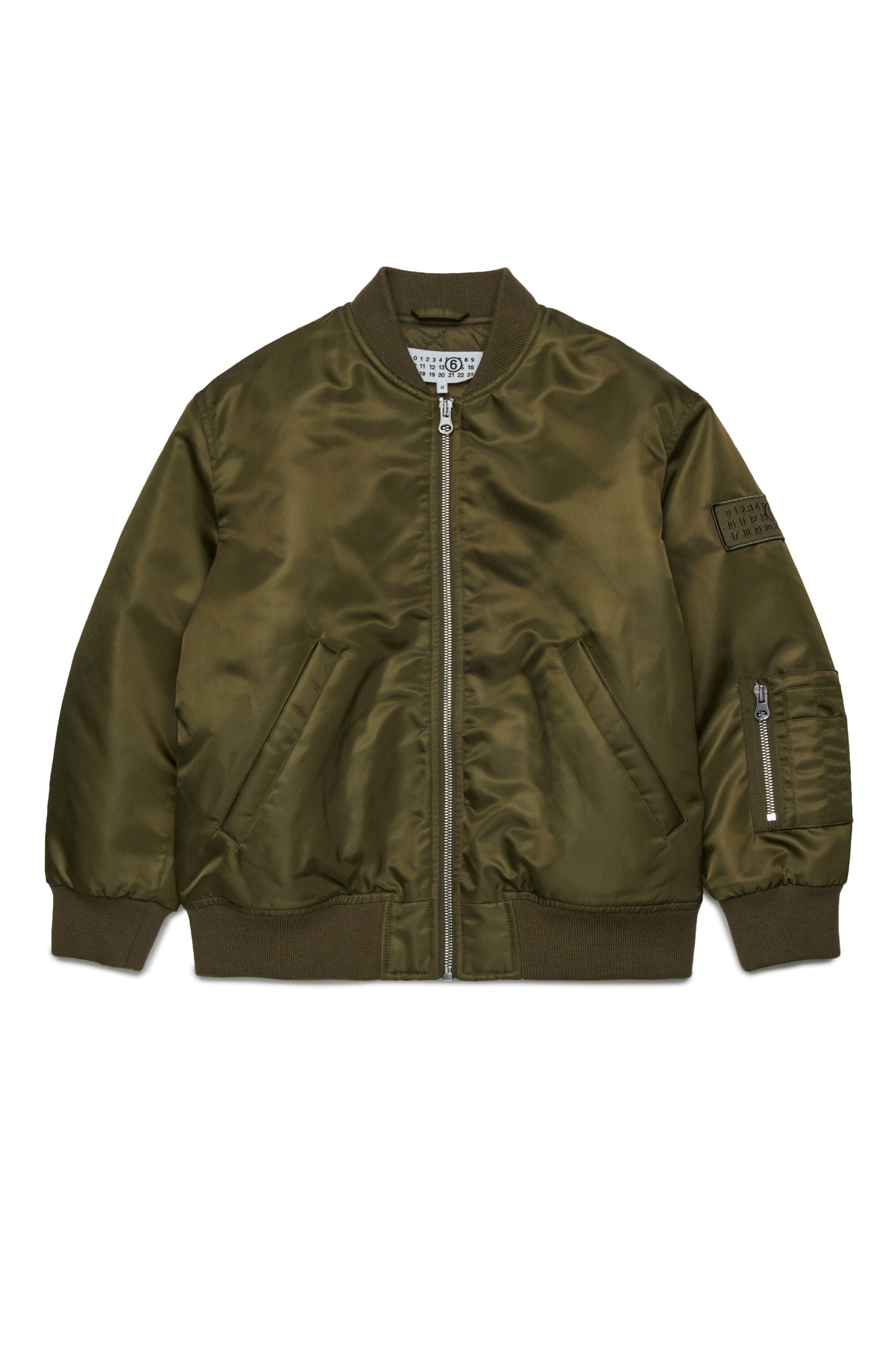 MM6 teen's bomber jacket in padded twill | BRAVE KID