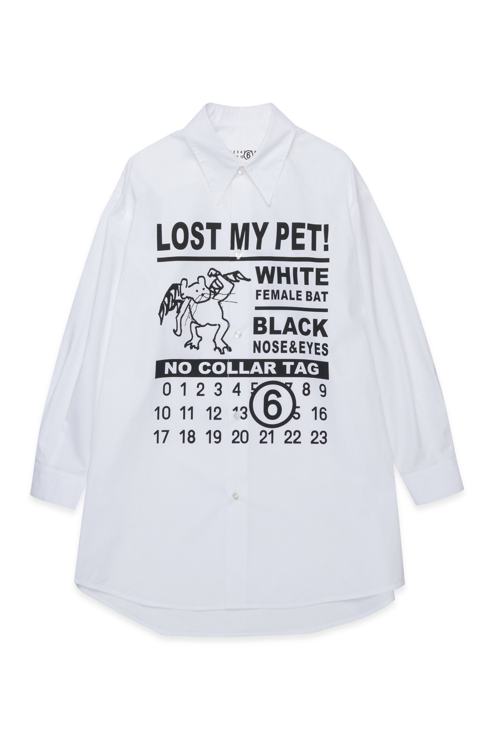 Lost My Pet Maxikleid aus Popeline