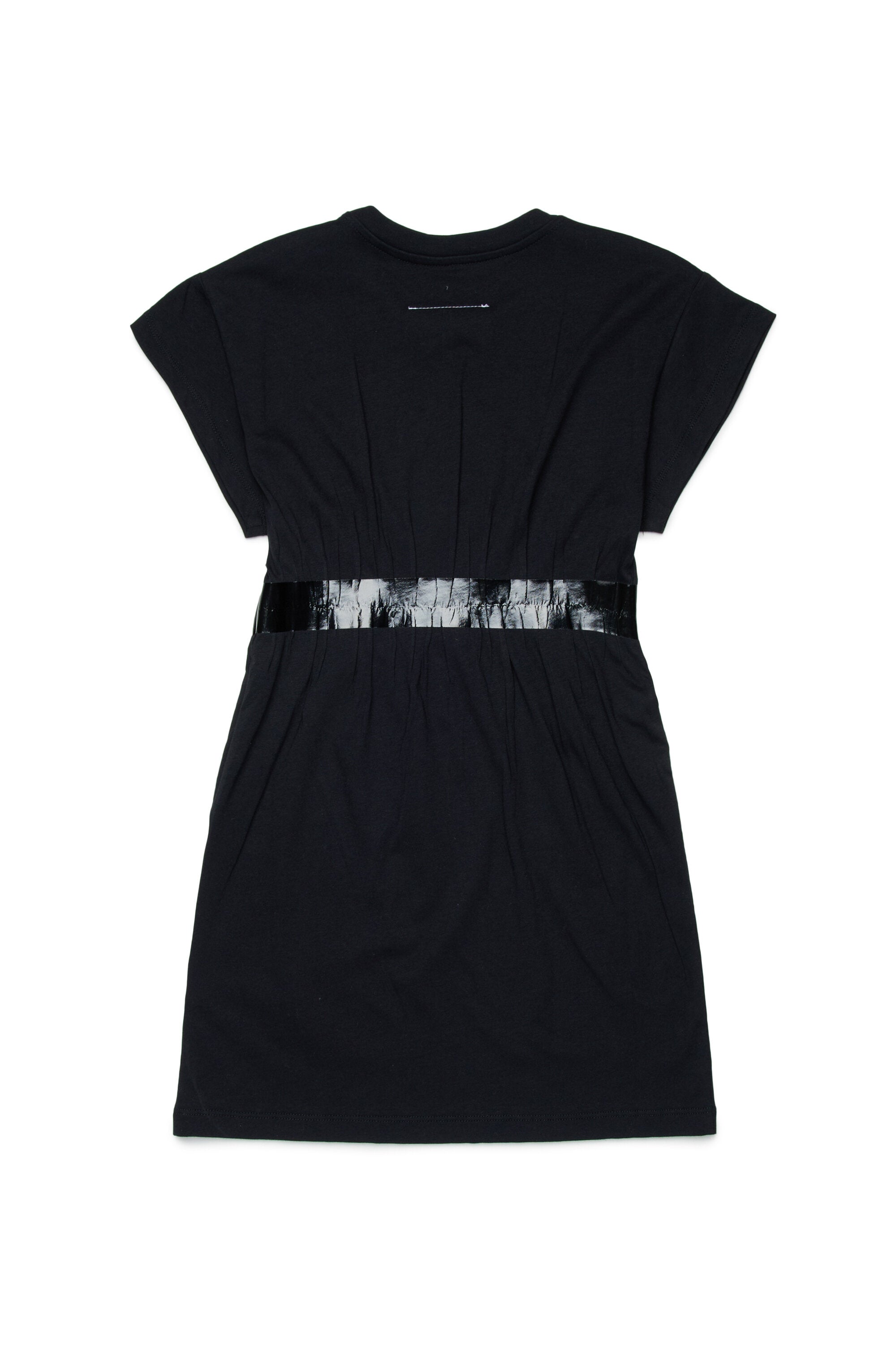 T-Shirt-Kleid mit Taillengürtel