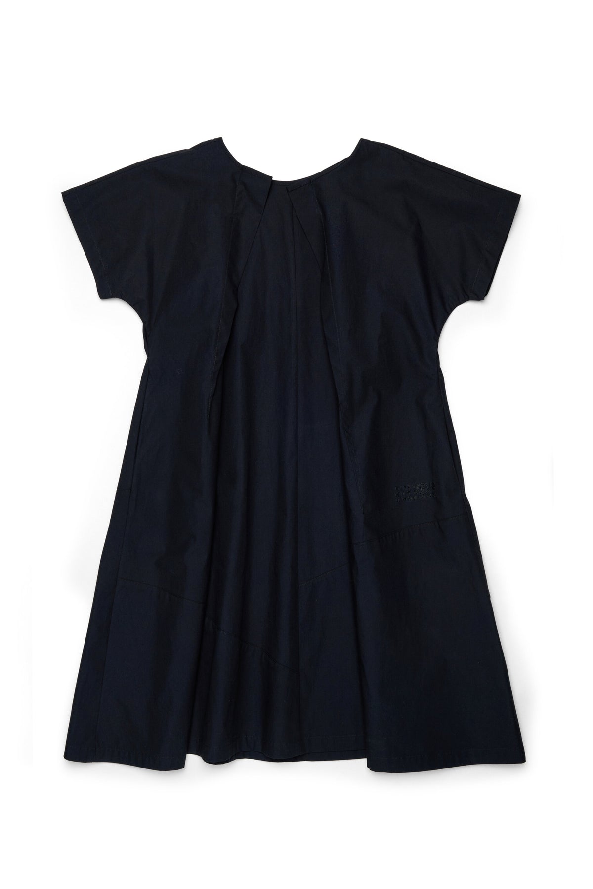 Vestido de manga corta con logo