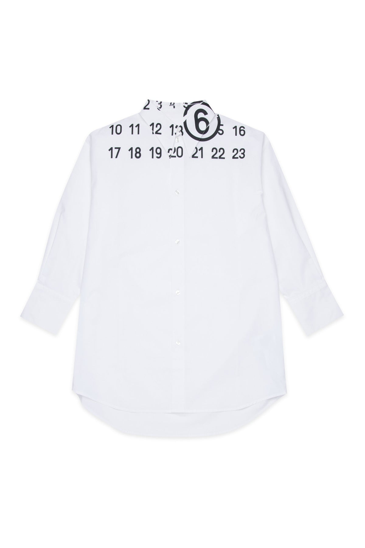 Robe chemise avec logo