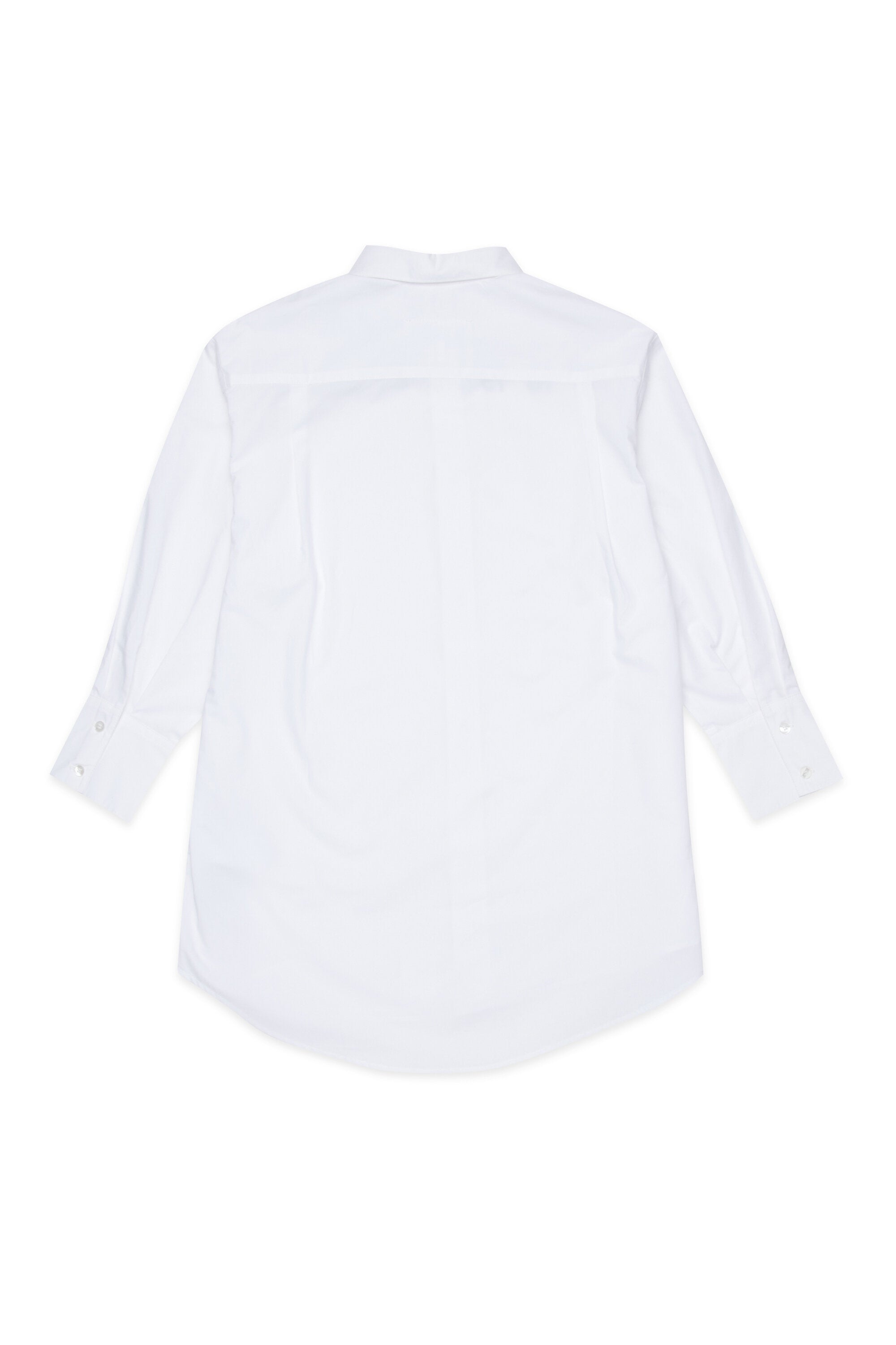 Hemdblusenkleid mit Logo