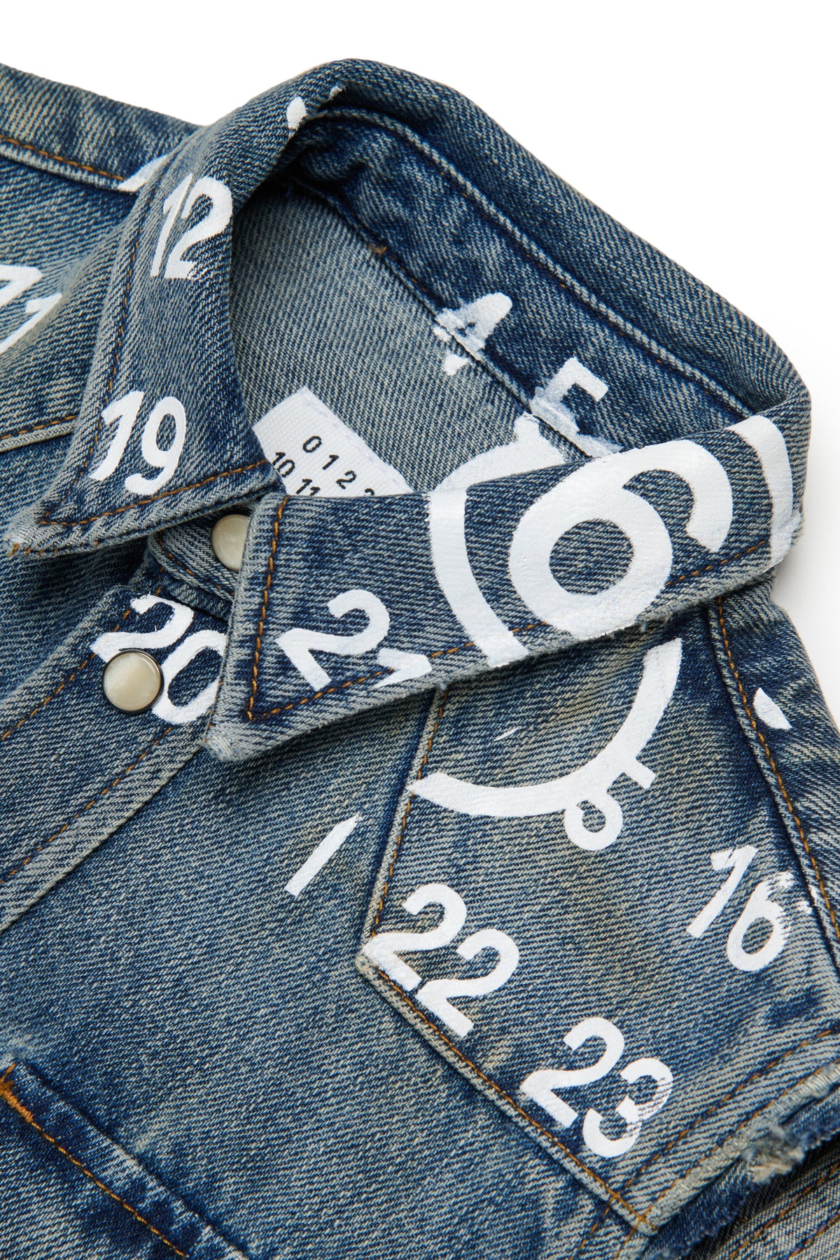 Robe en denim sans manches