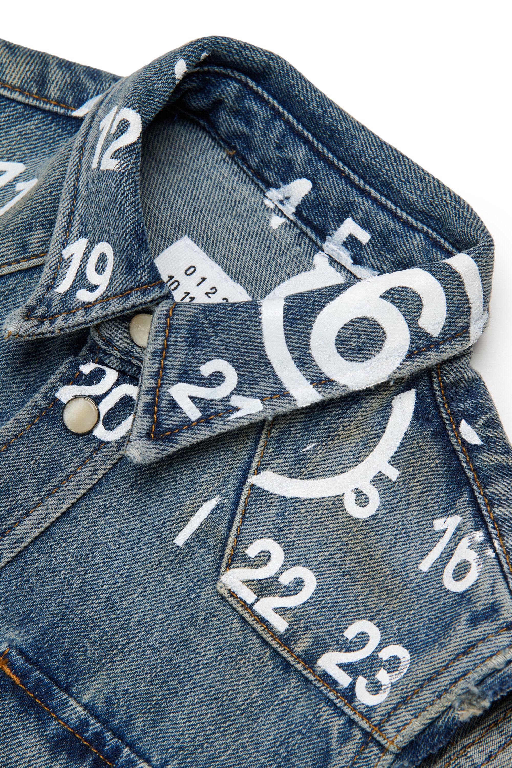Ärmelloses Kleid aus Denim