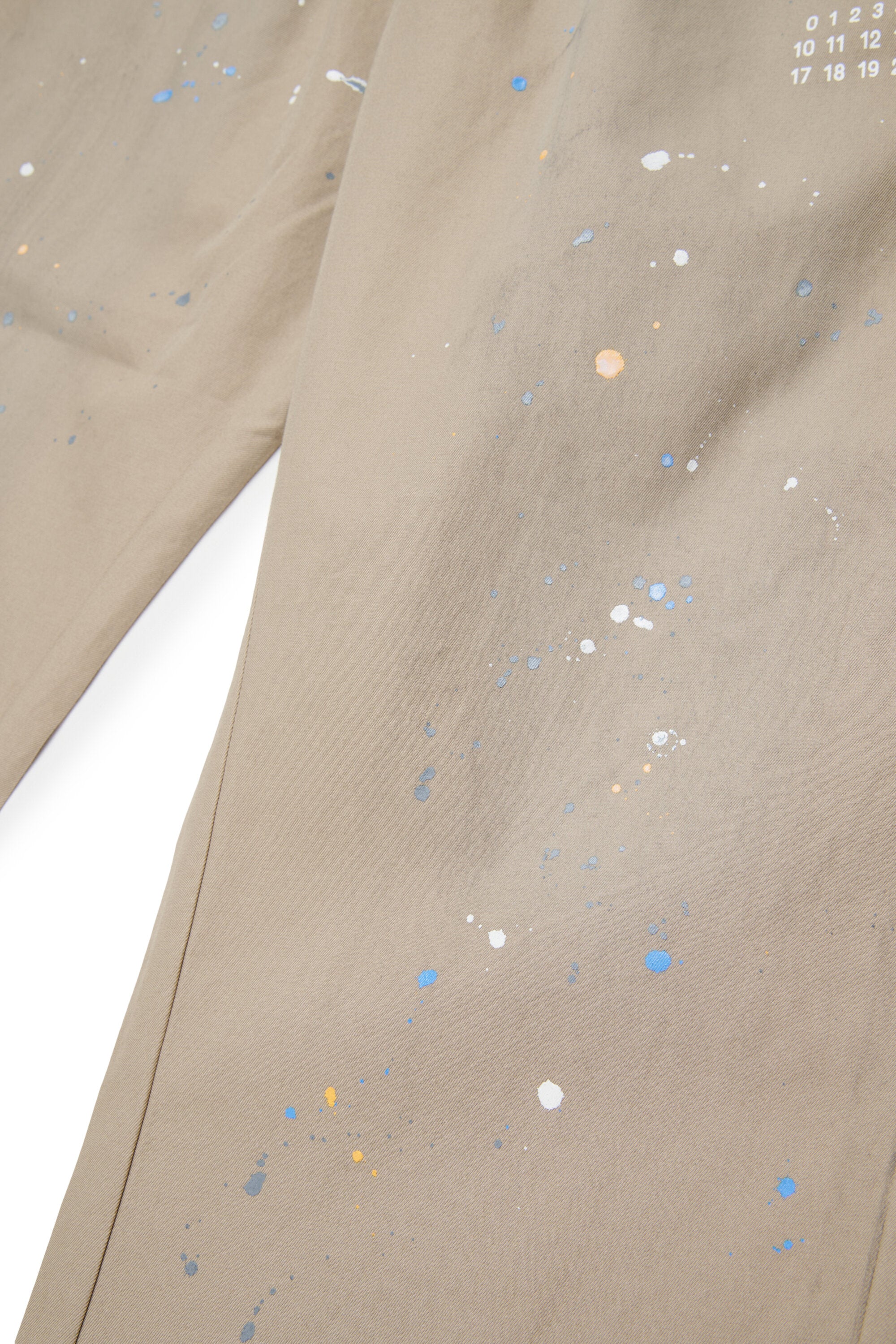 Pantalon chino avec logo