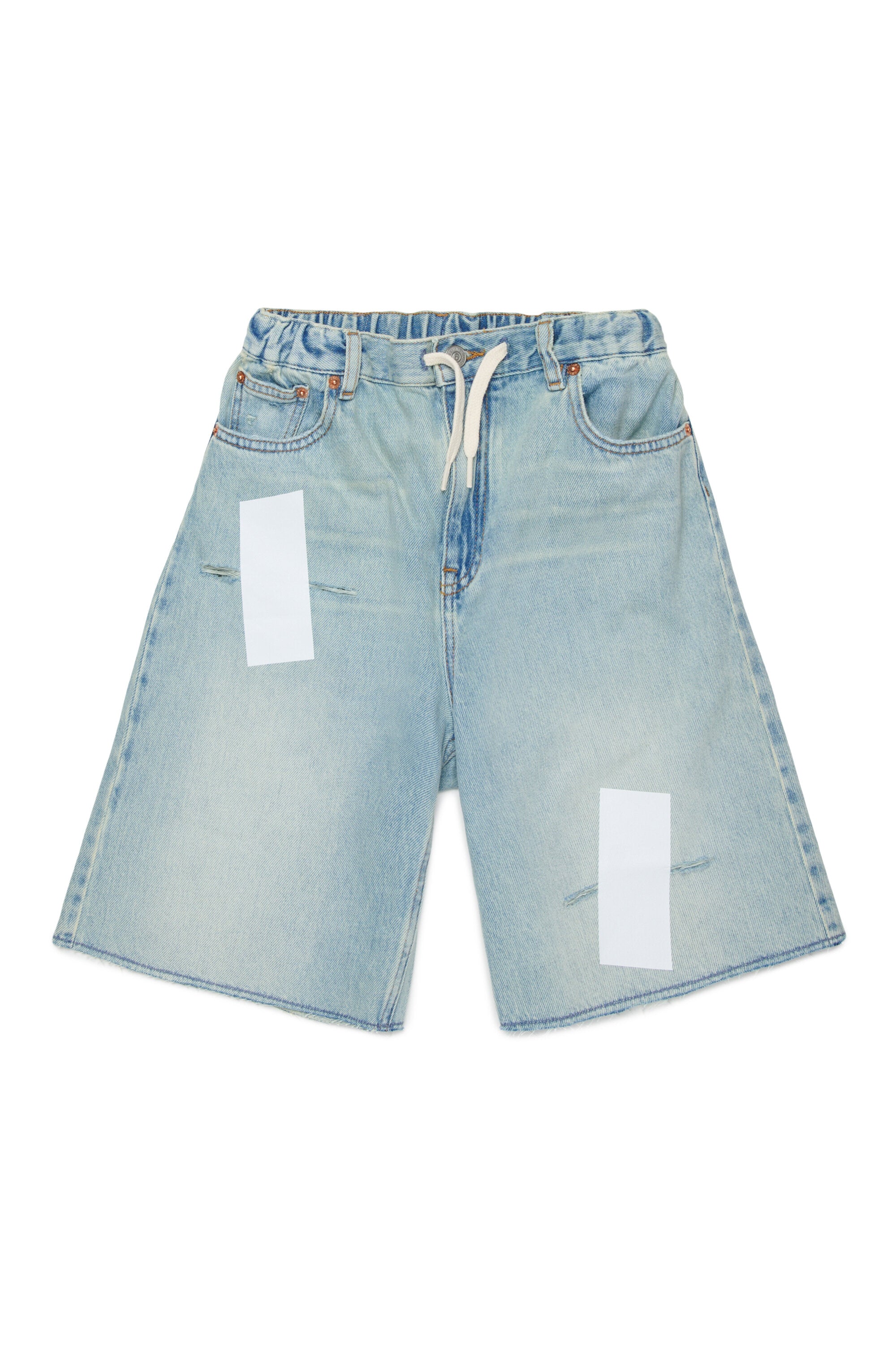 Short en denim ample