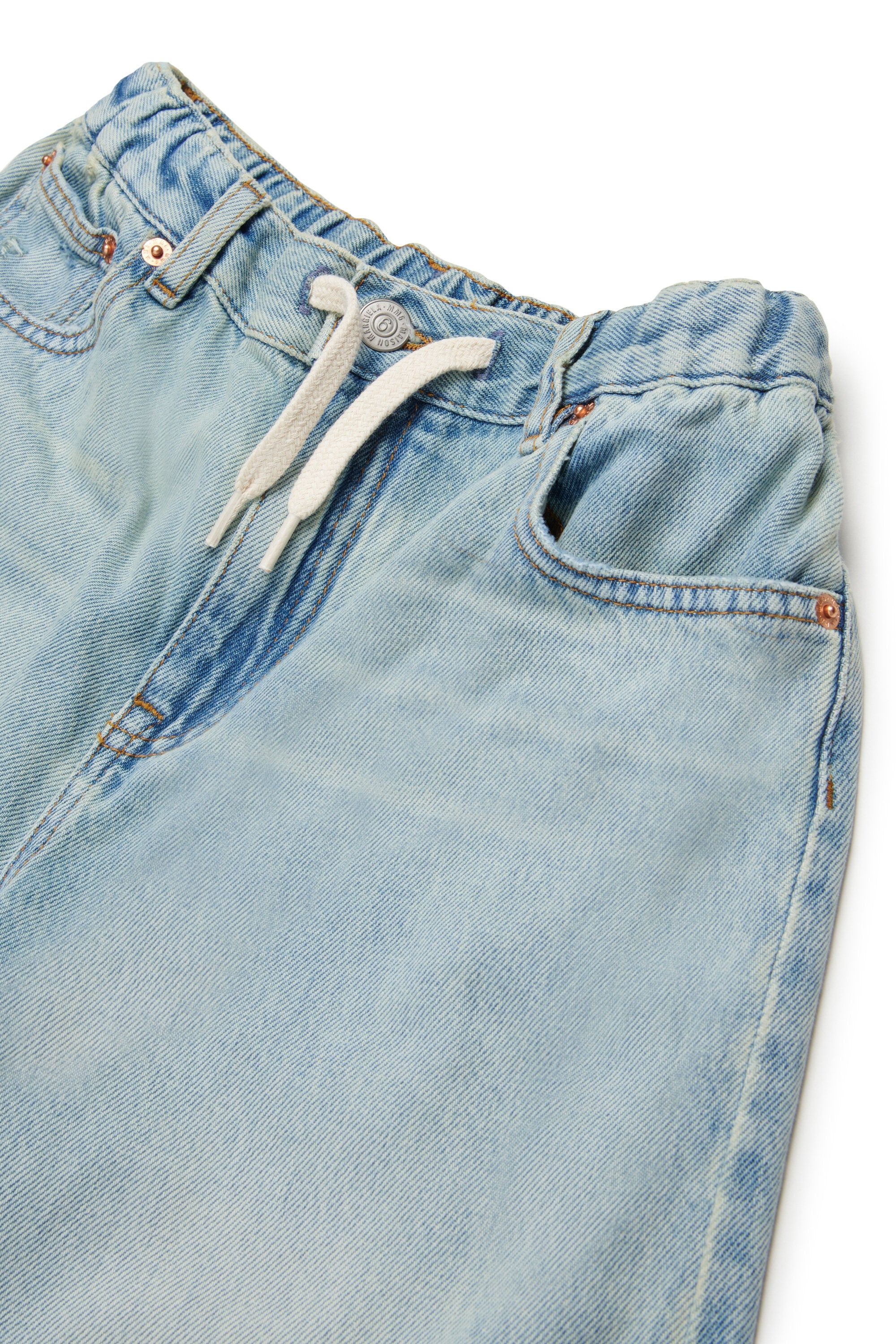 Short en denim ample