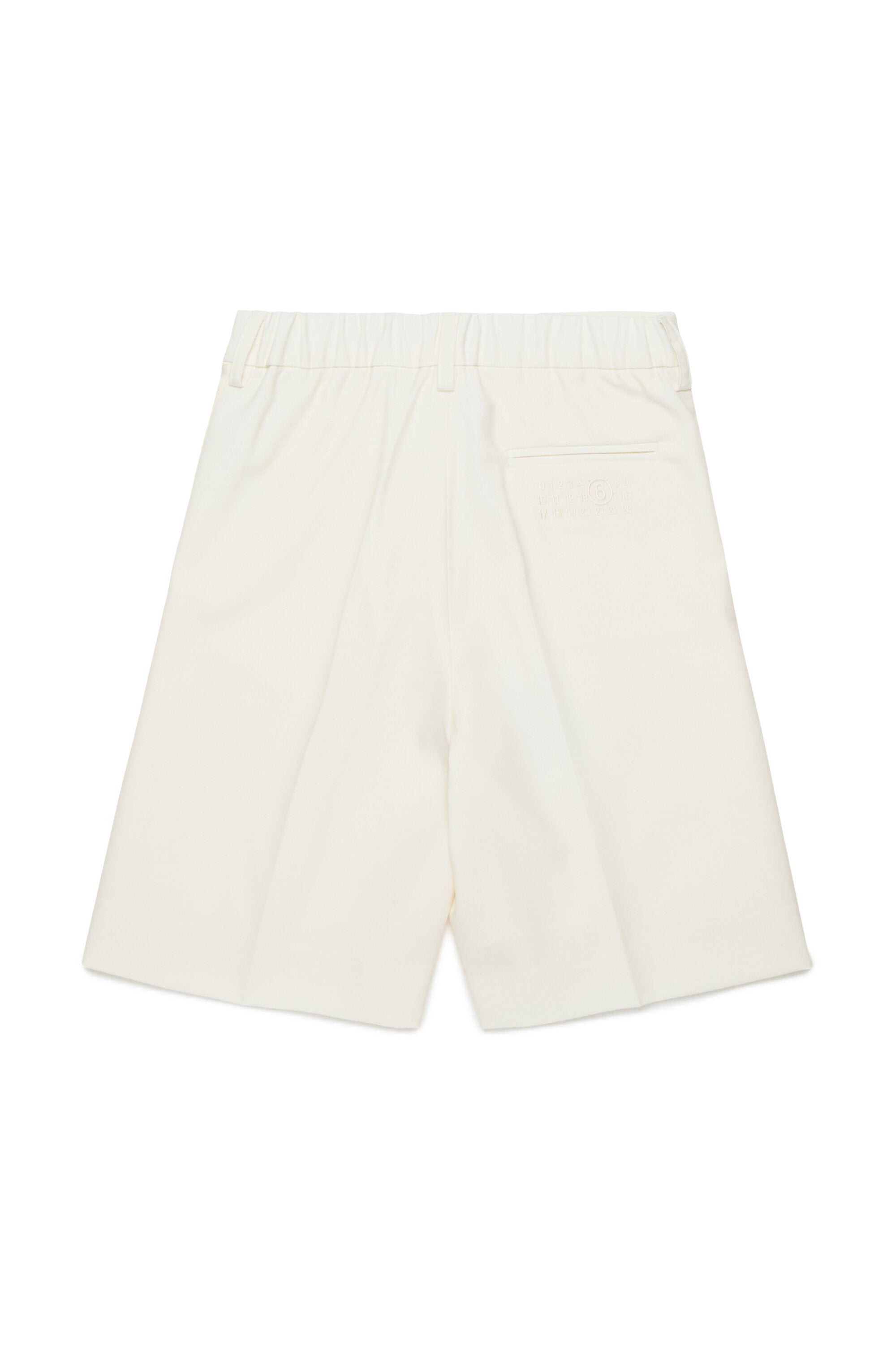 Shorts formal con banda laterale