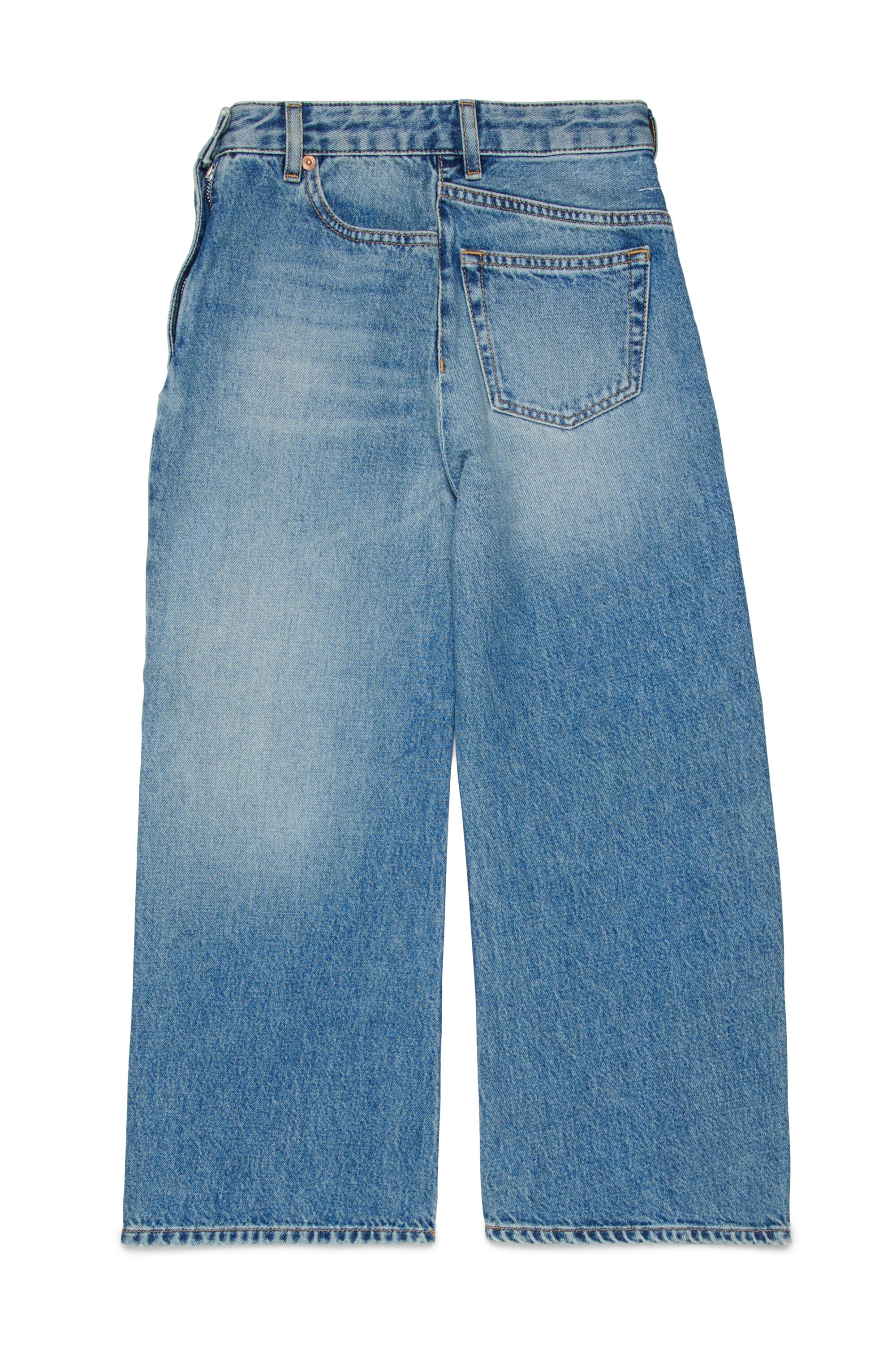 Jeans Regular Fit in hellblauer Waschung