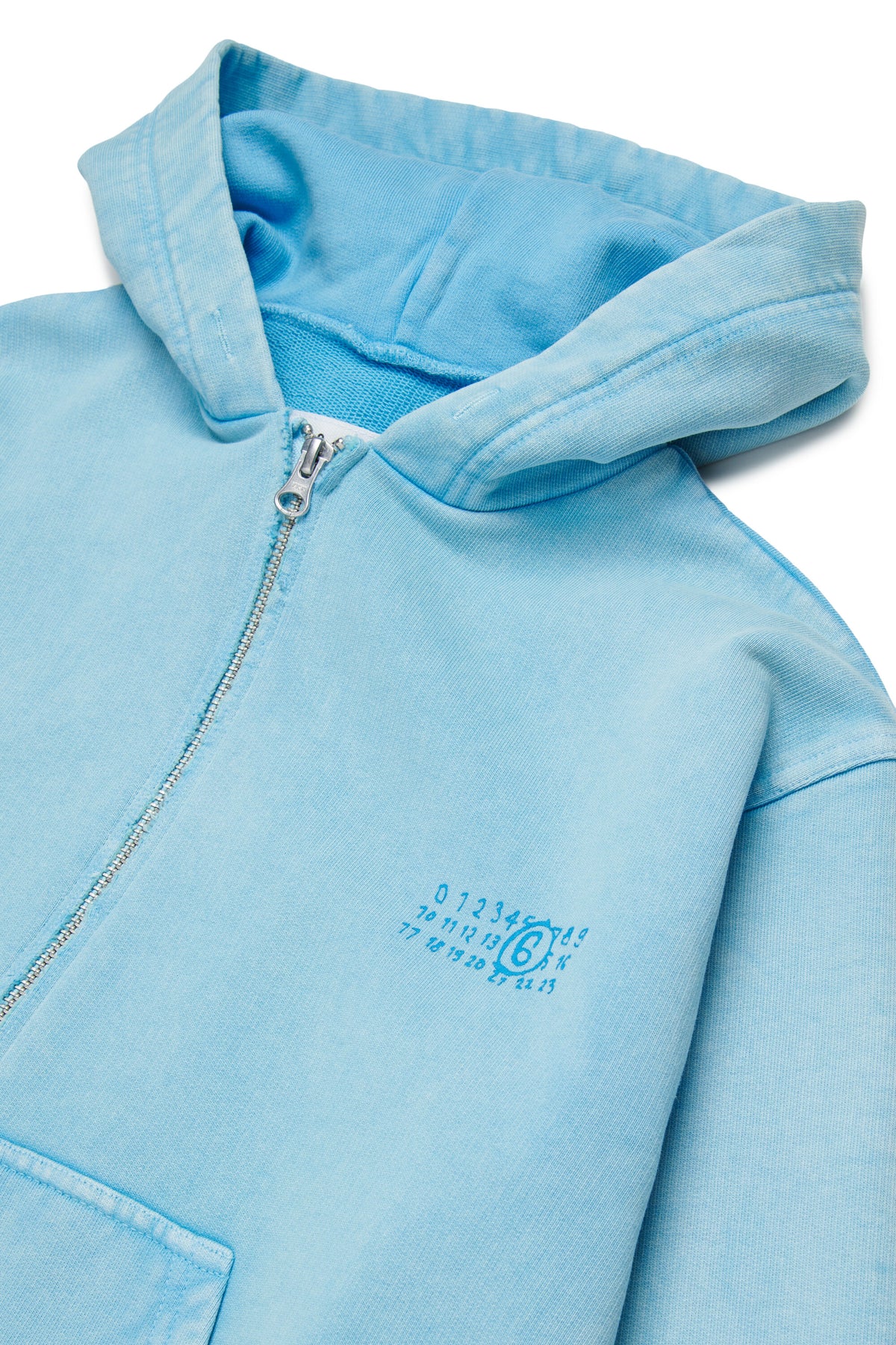 Sweatshirt mit Reißverschluss und Logo