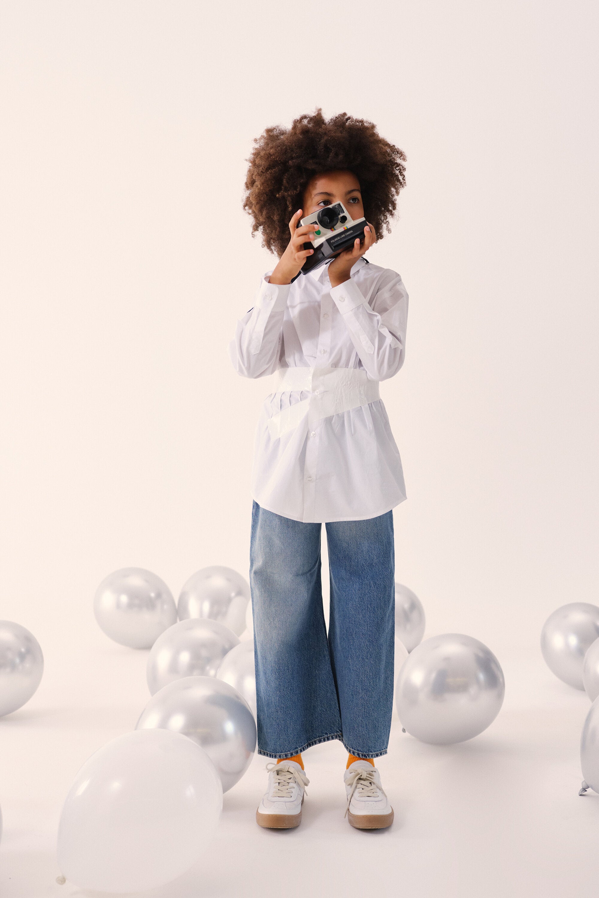 T-Shirt mit Taillengürtel