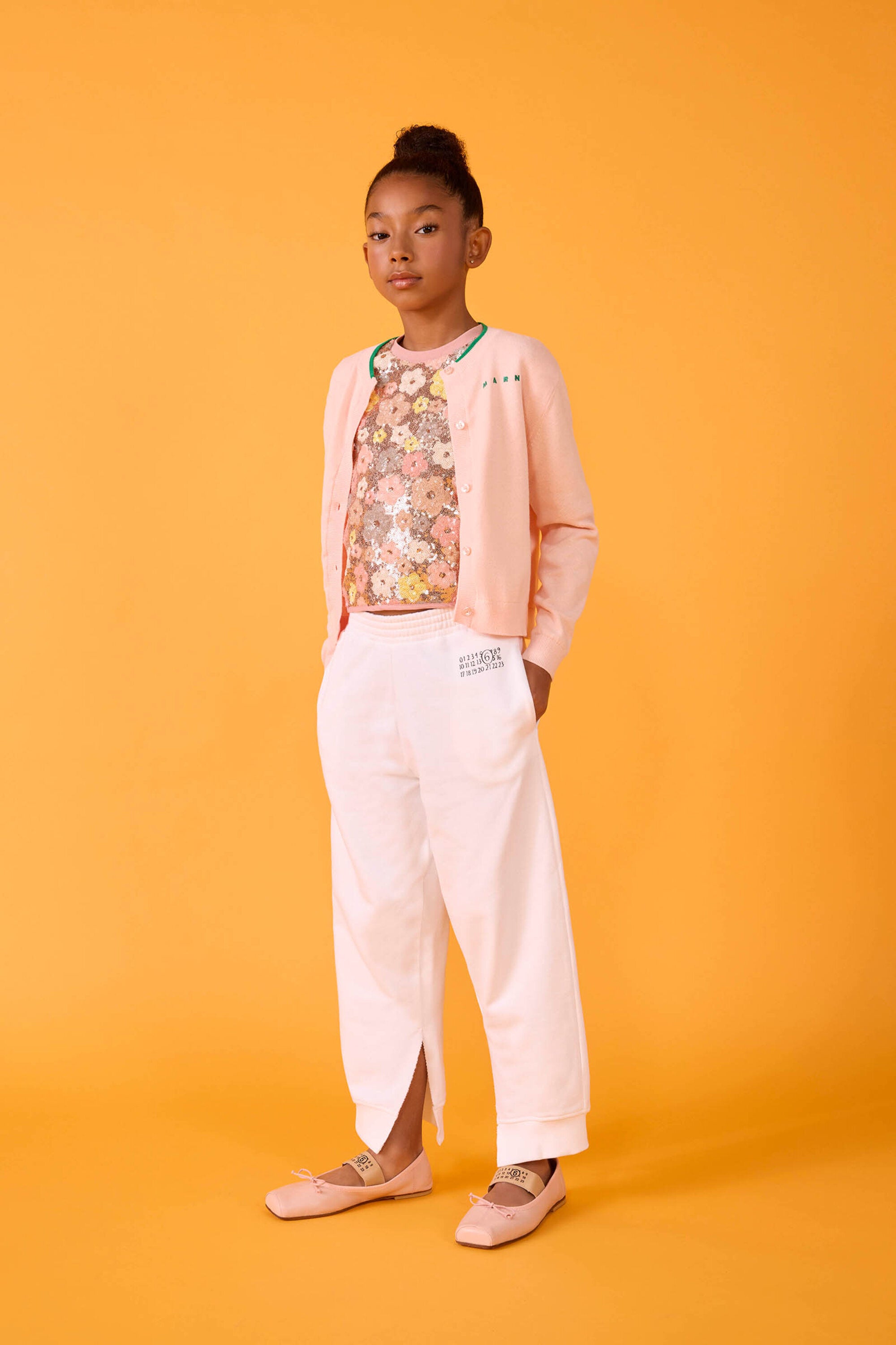 Pantalones de felpa con logo