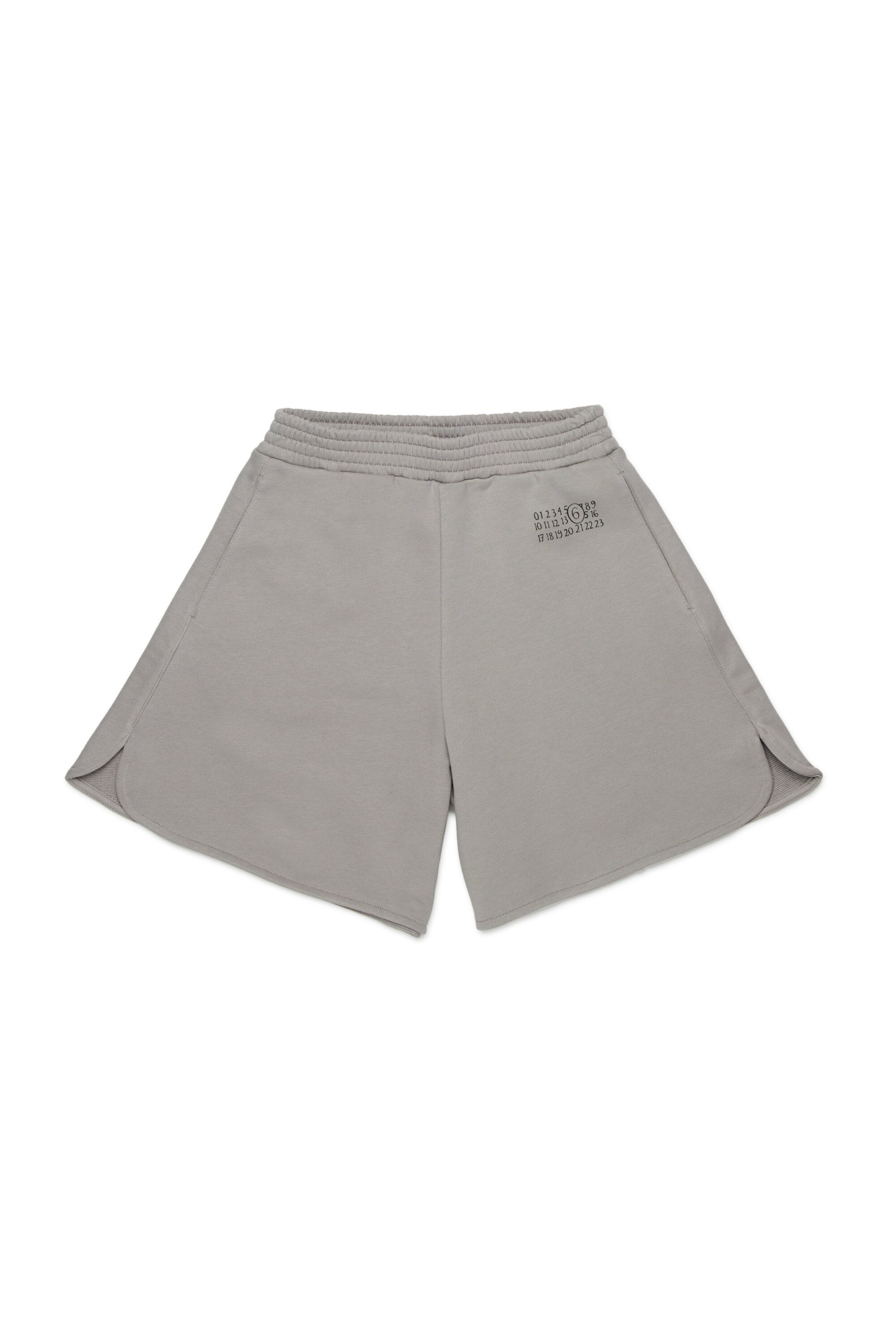 Shorts in felpa con logo