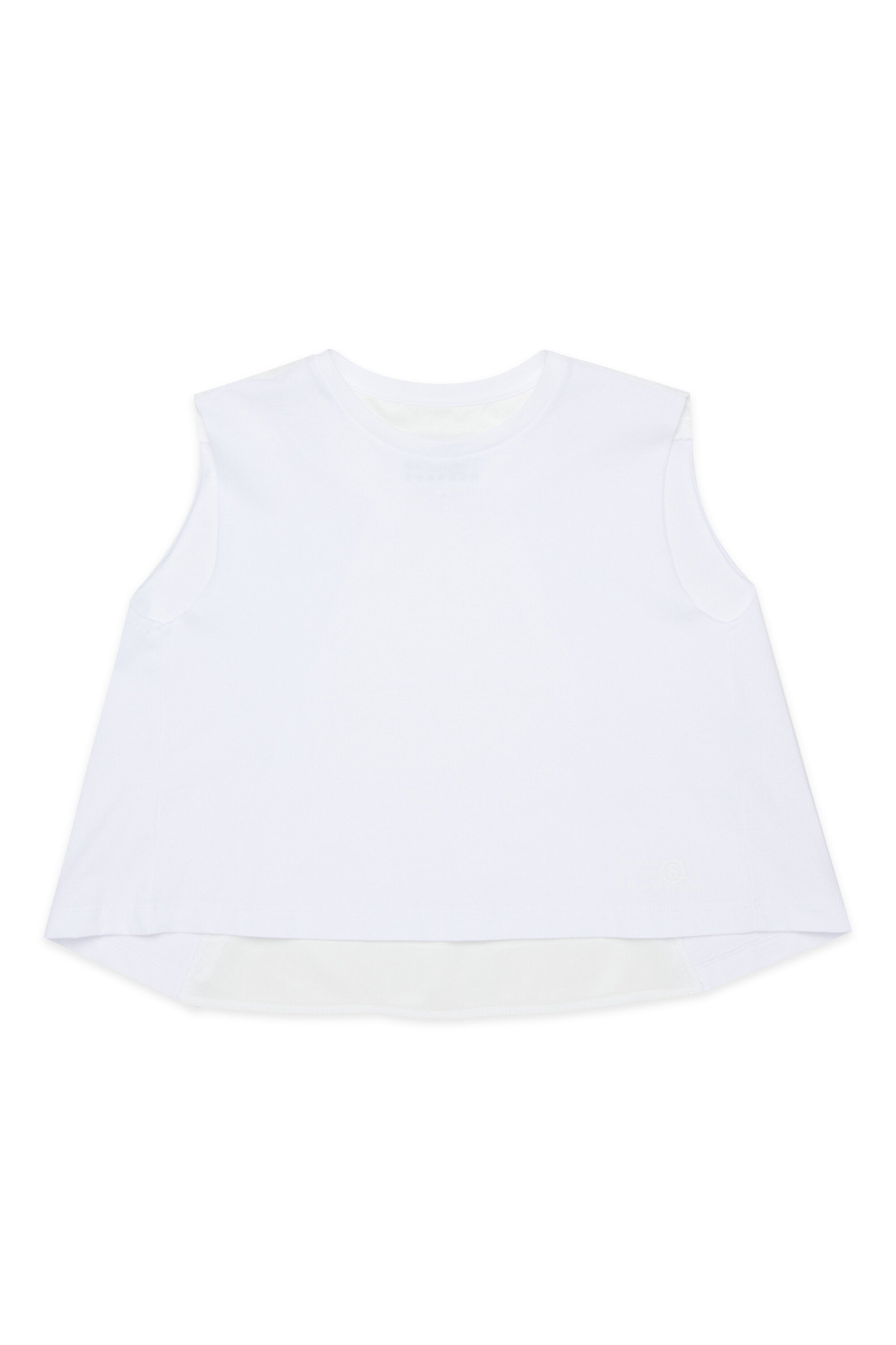 T-shirt sans manches avec logo