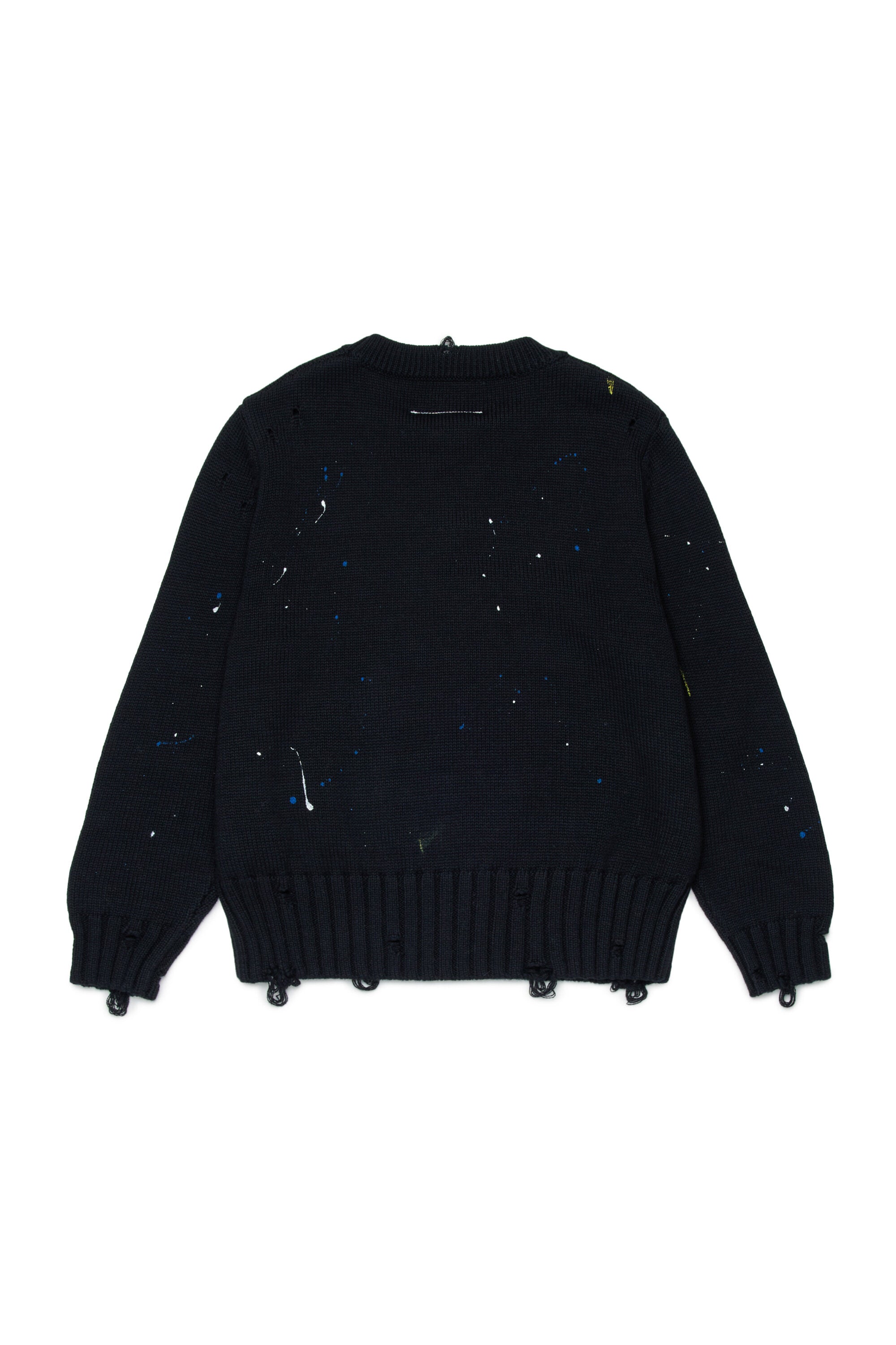 Pullover girocollo con logo