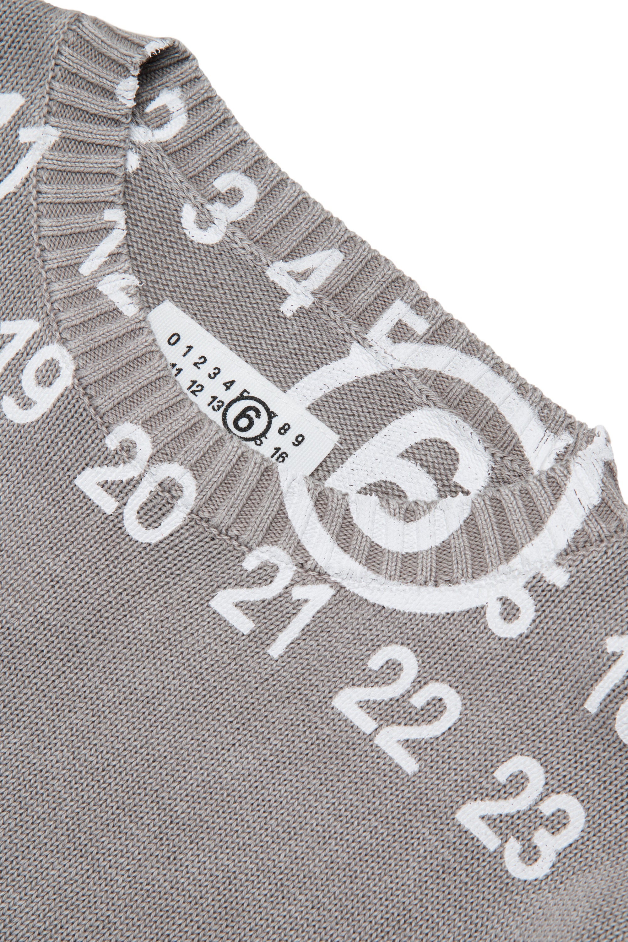 Pull à col rond avec logo