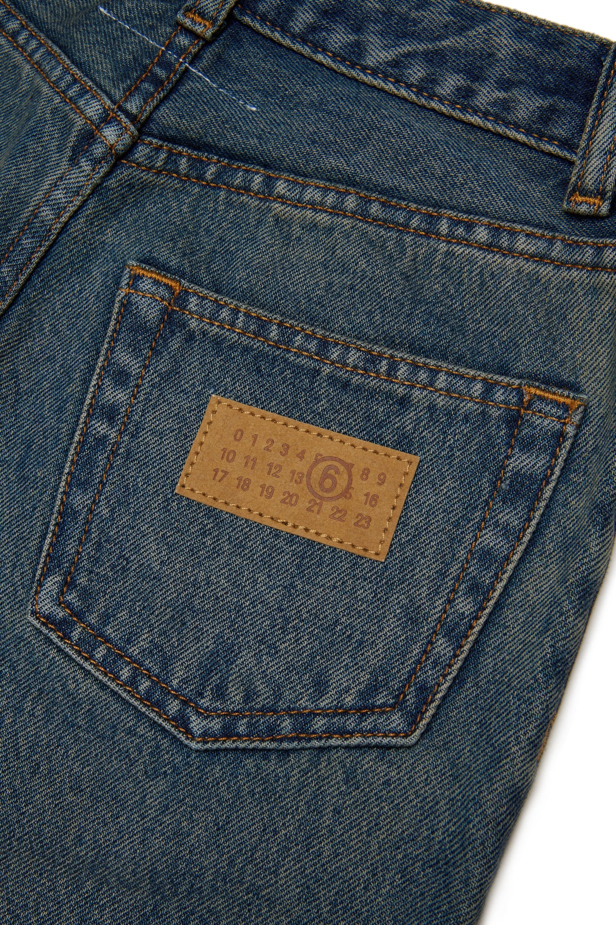 Jeans regular blu medio