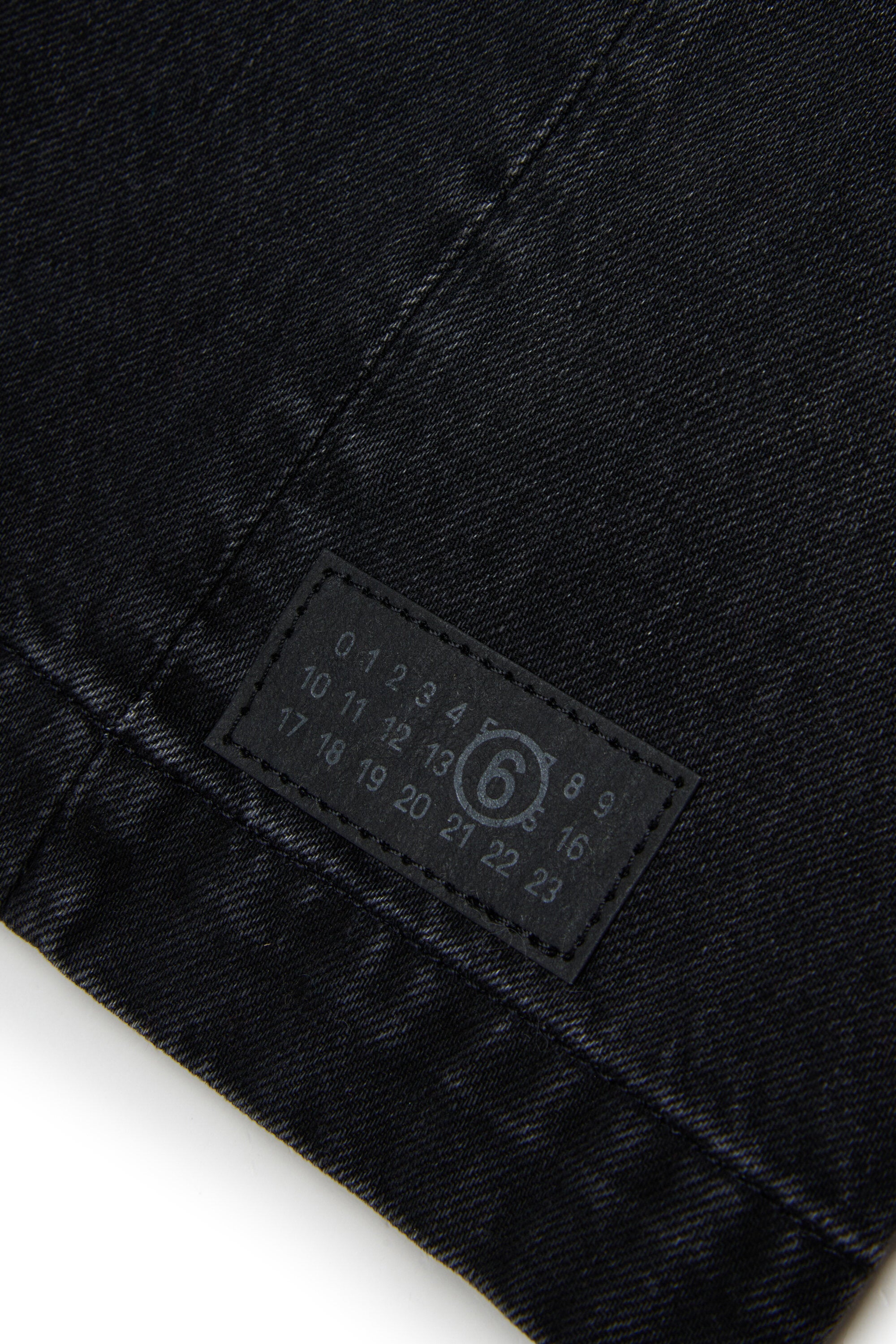 Ärmelloses Kleid im Used-Look mit Logo