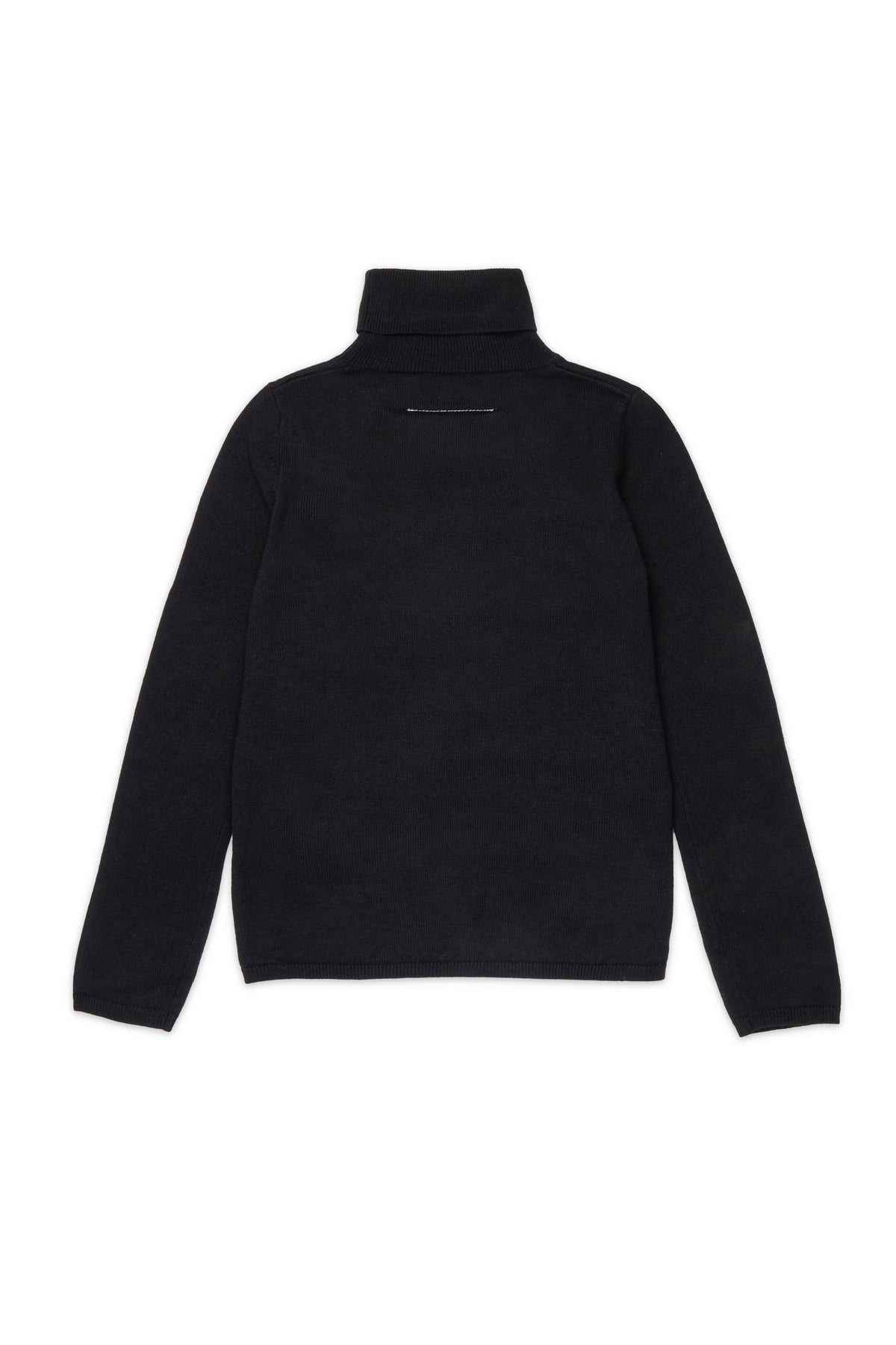 Rollkragenpullover mit Logo