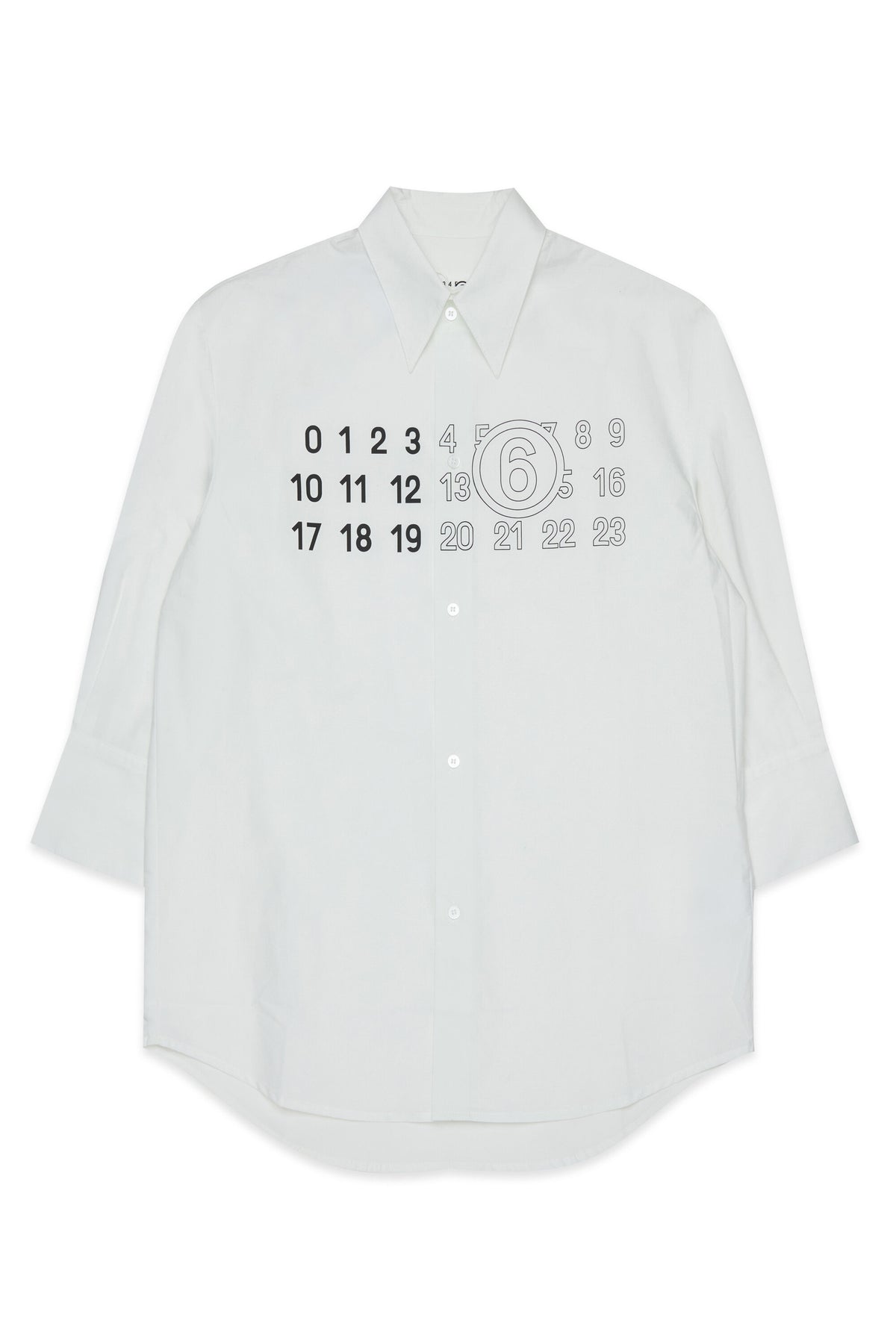 Shirt with printed logo