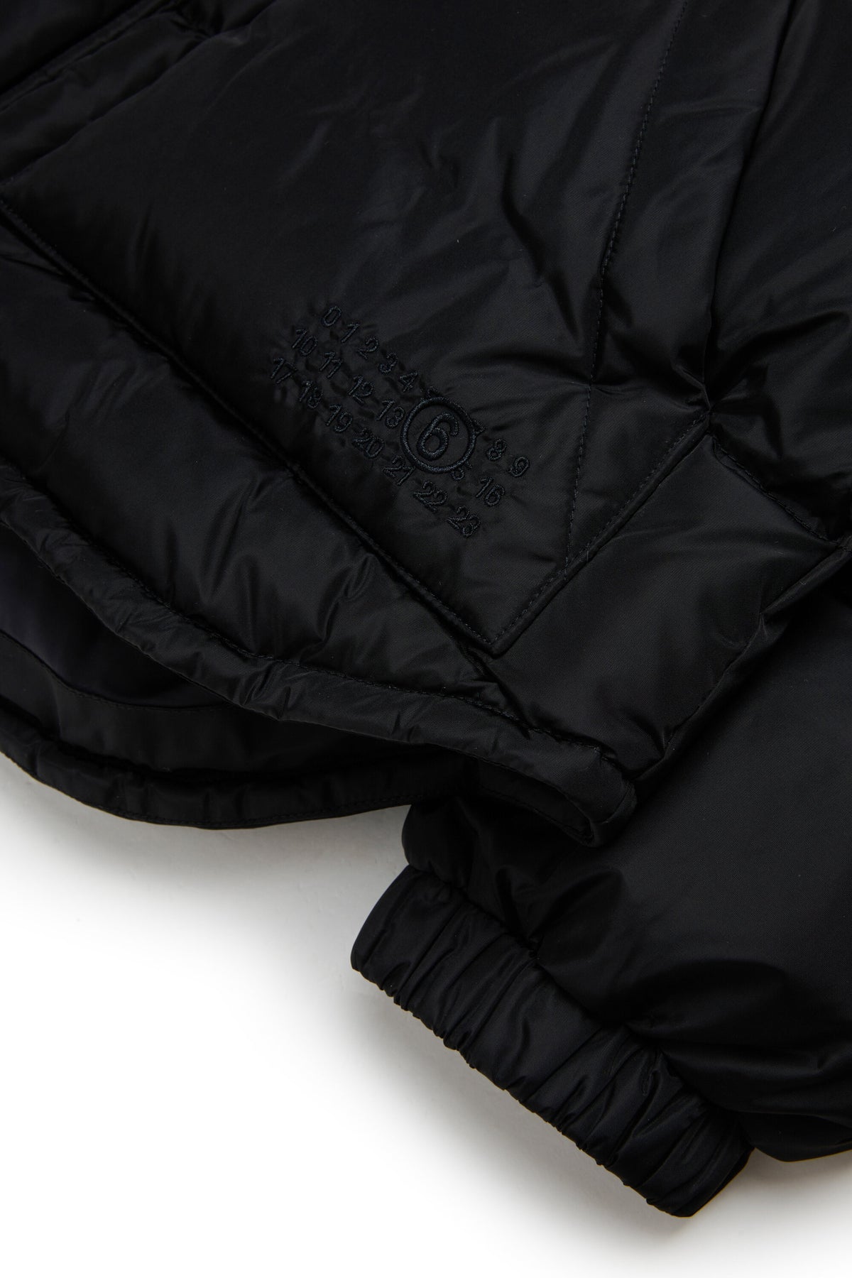 Chaqueta acolchada con logo