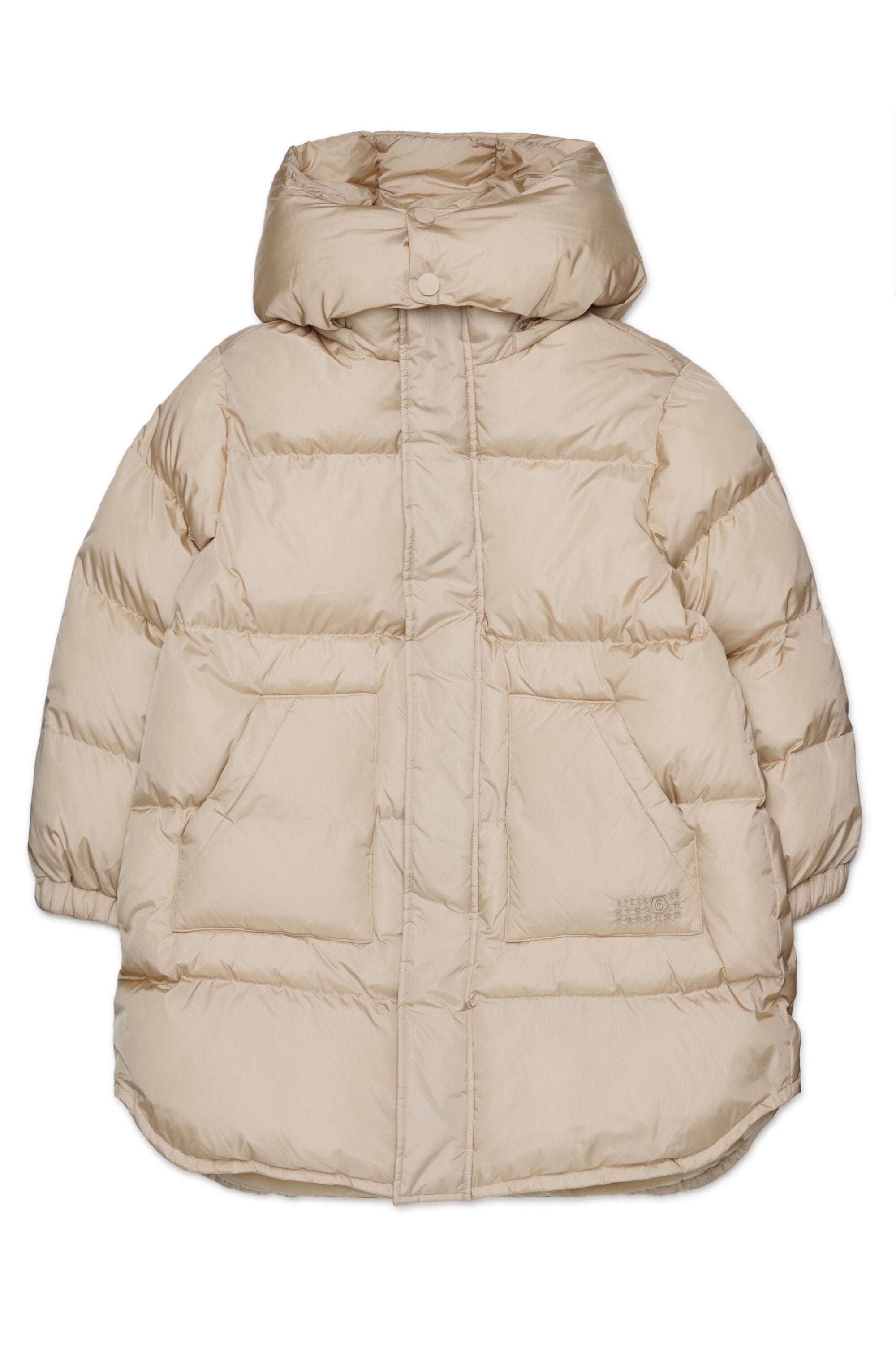 Manteau long matelassé