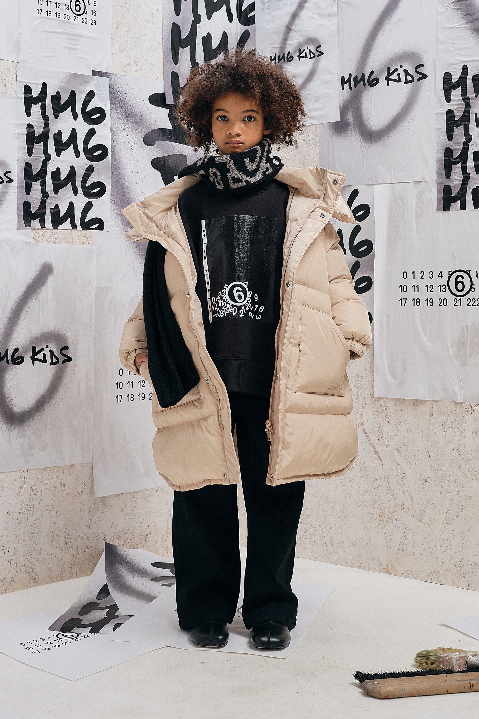 Manteau long matelassé