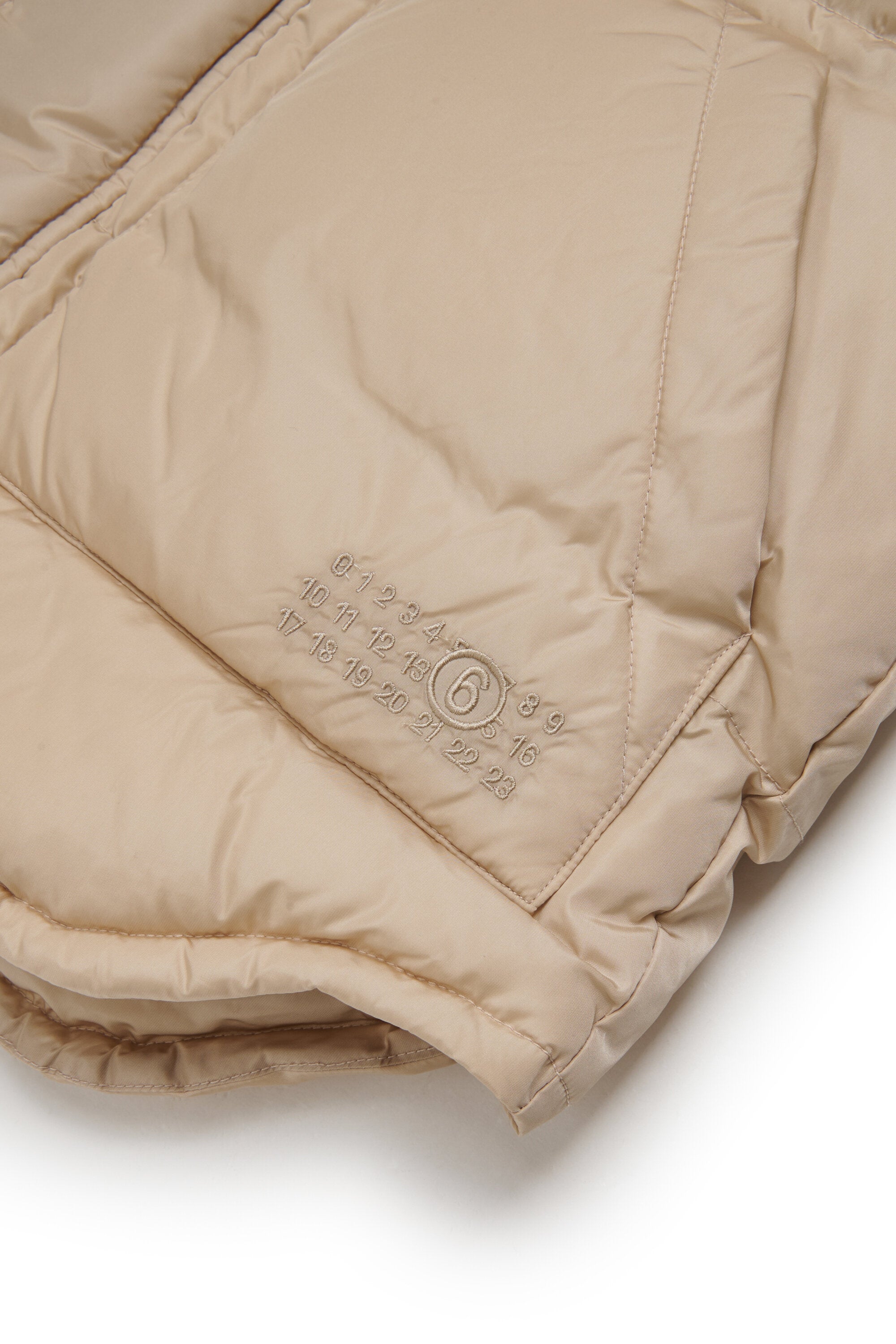 Veste matelassée avec logo