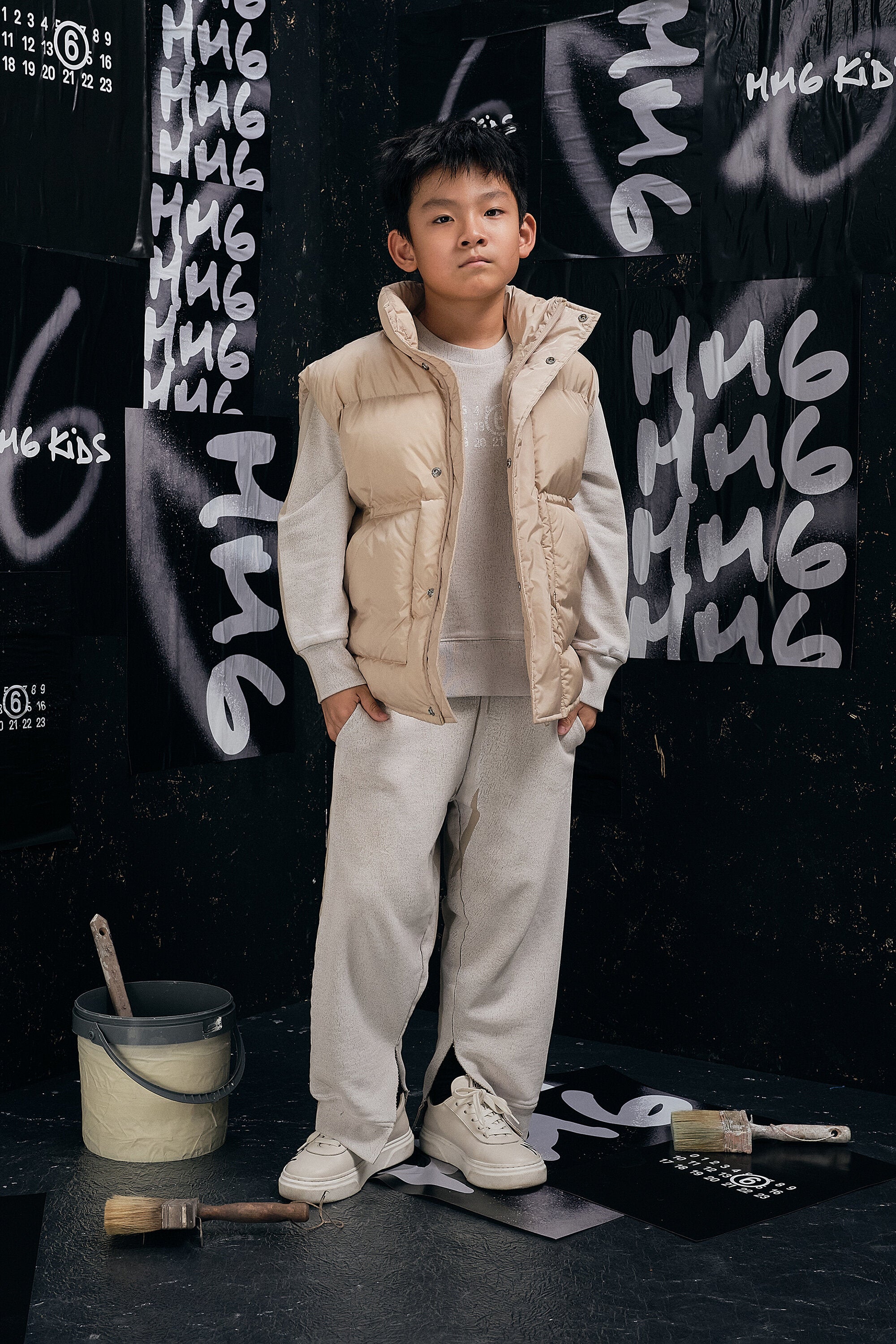 Veste matelassée avec logo