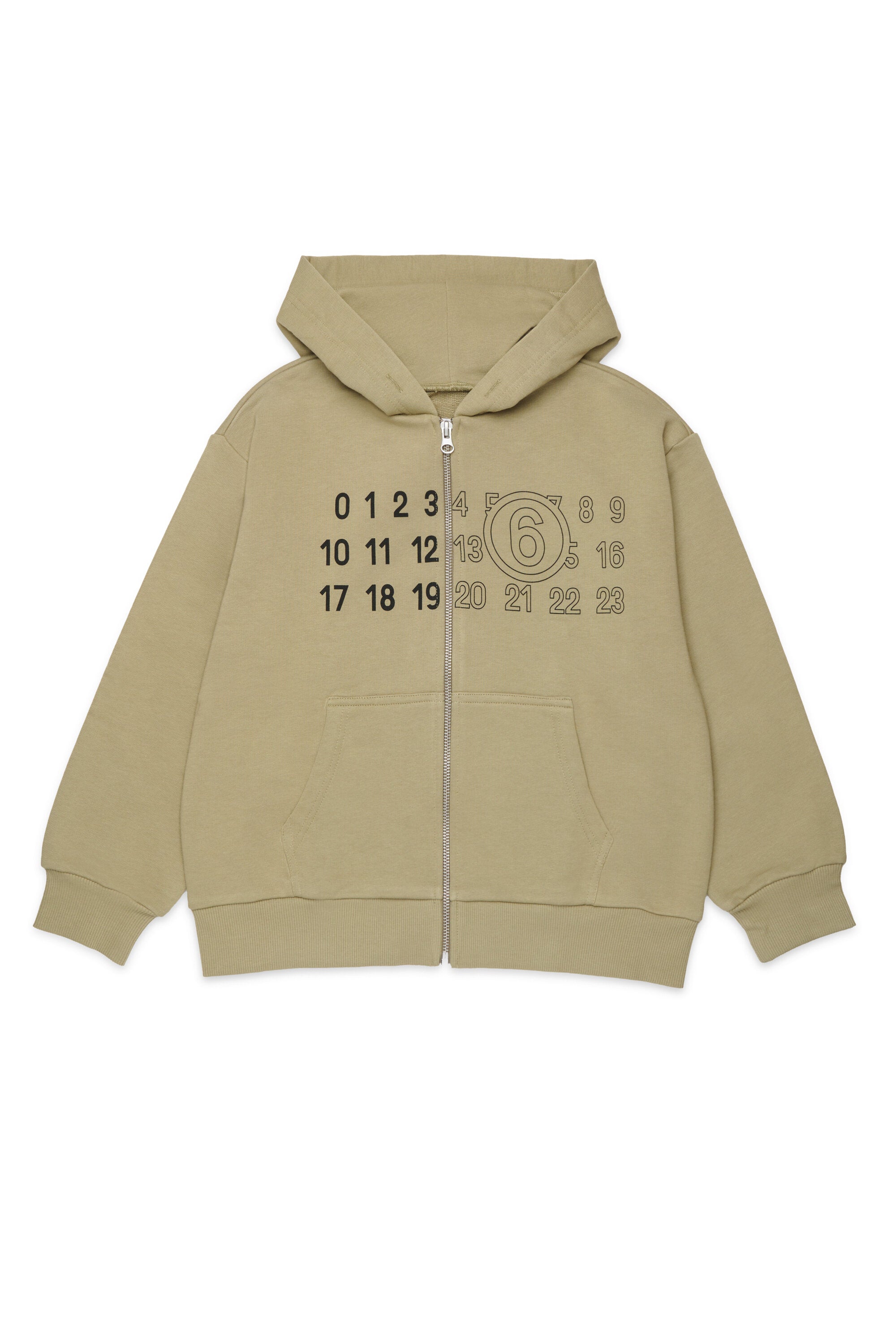 Sweat zippé avec logo