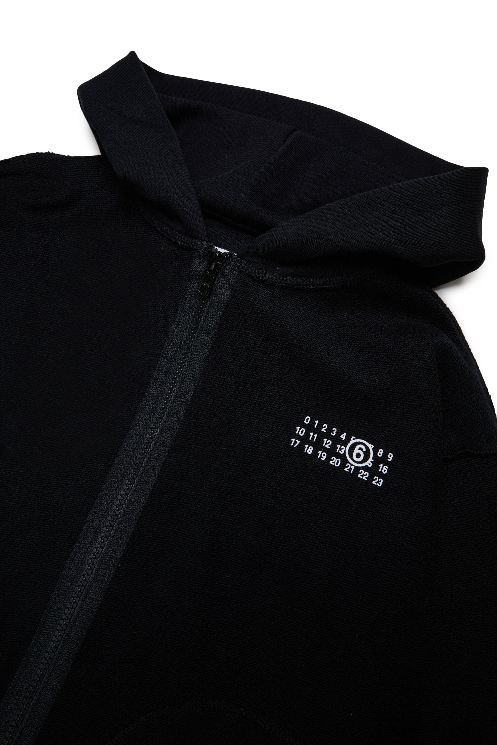 Felpa zip con logo